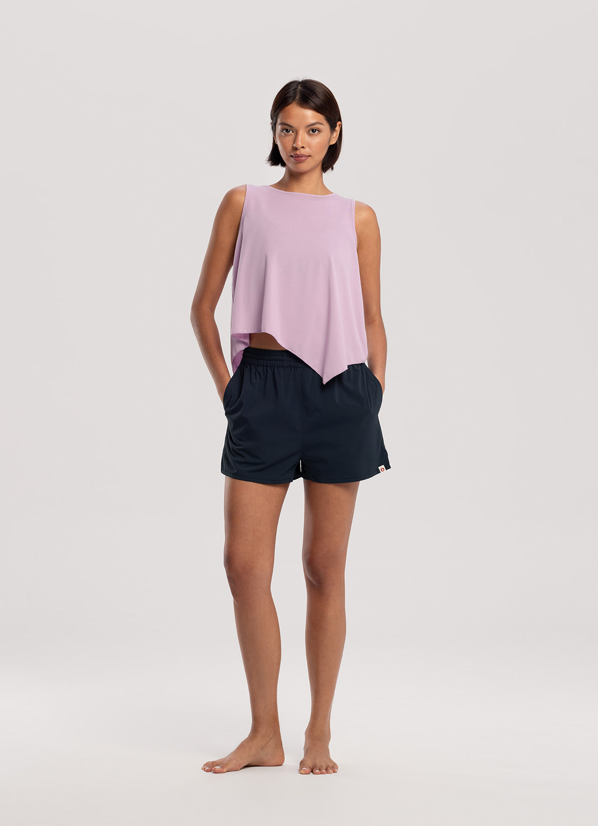 Light track shorts_Dark Sapphire
