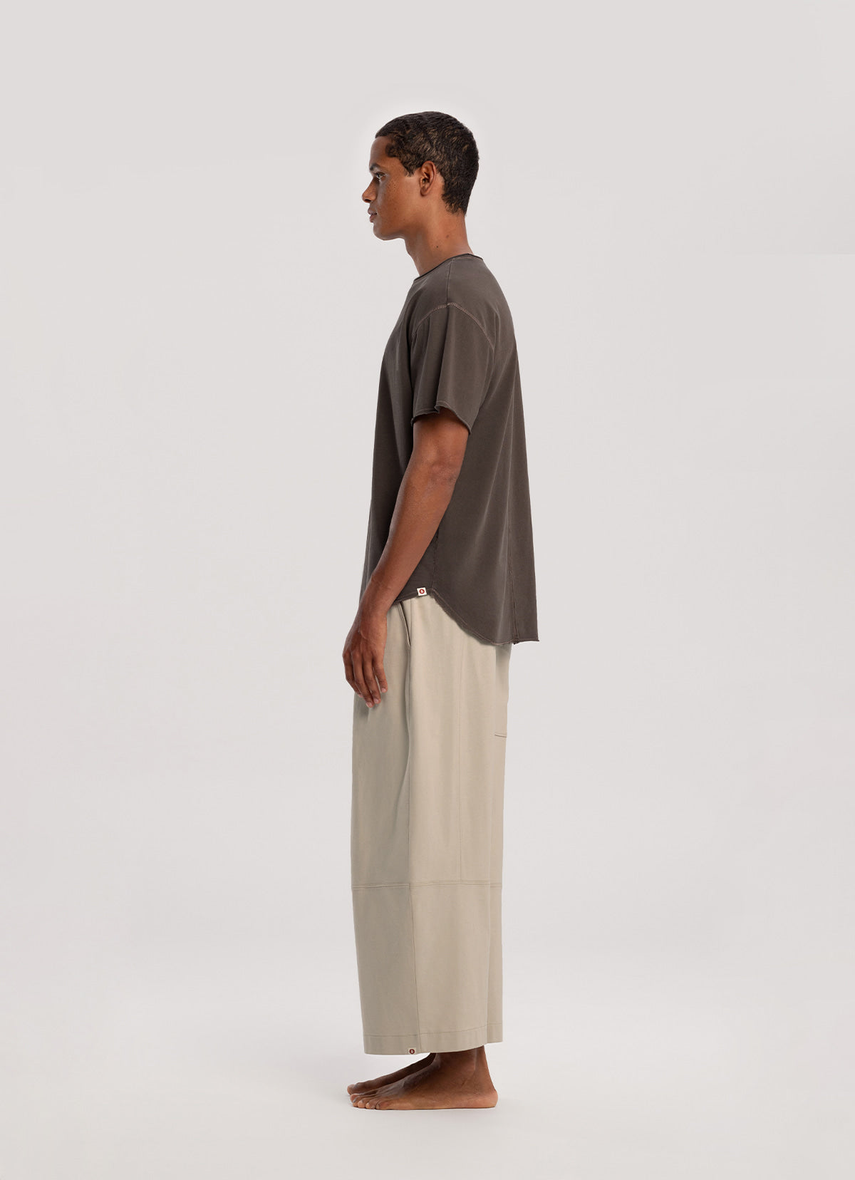 Wide panel pants (Unisex)_Peyote