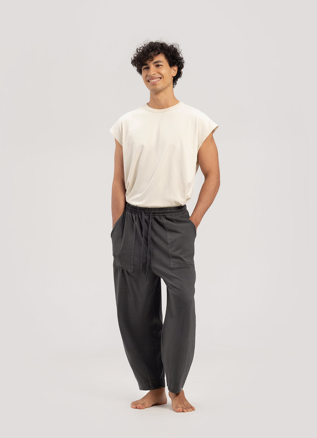Vase short sleeve (Unisex)_Turtledove