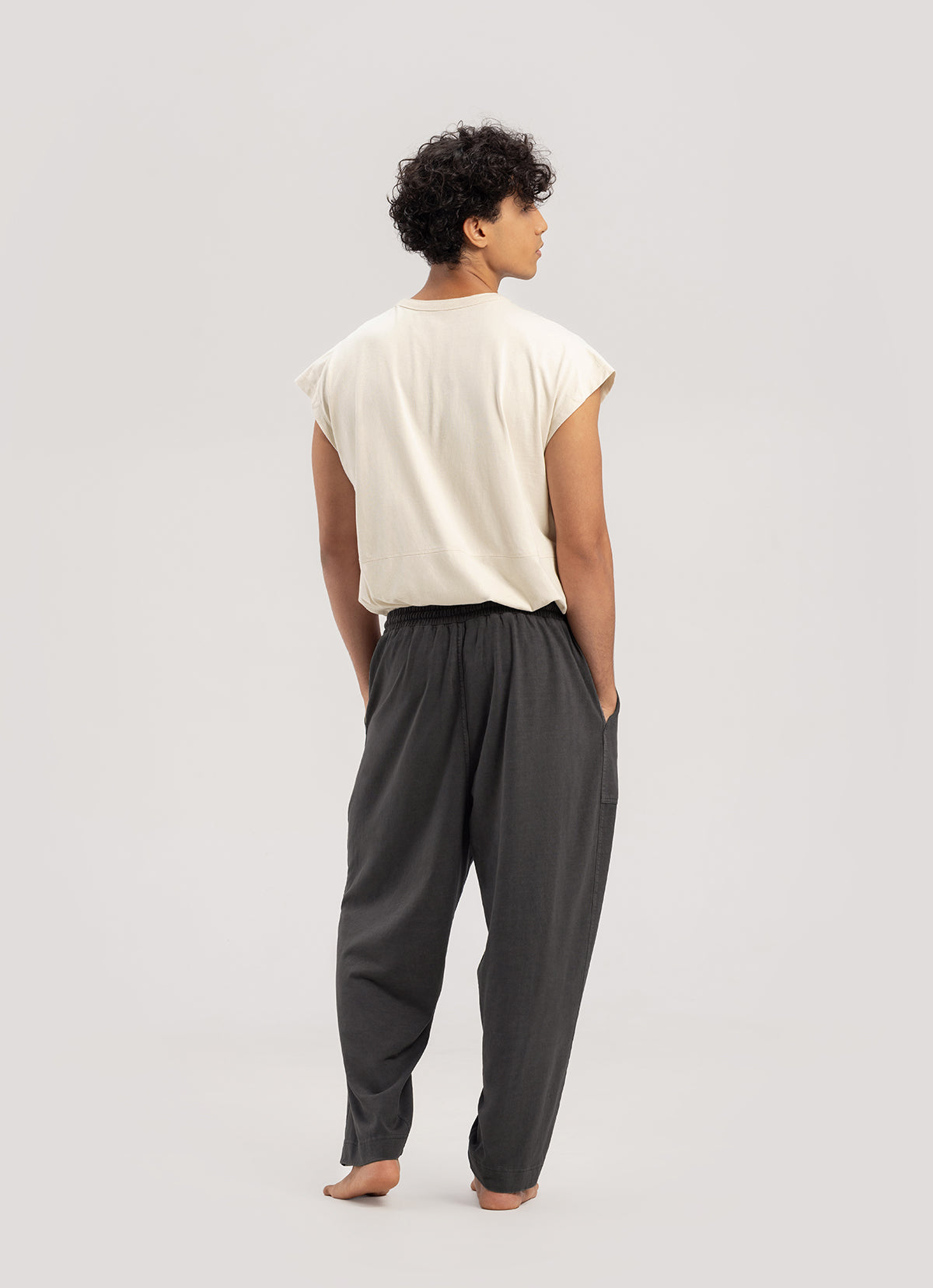 Vase short sleeve (Unisex)_Turtledove
