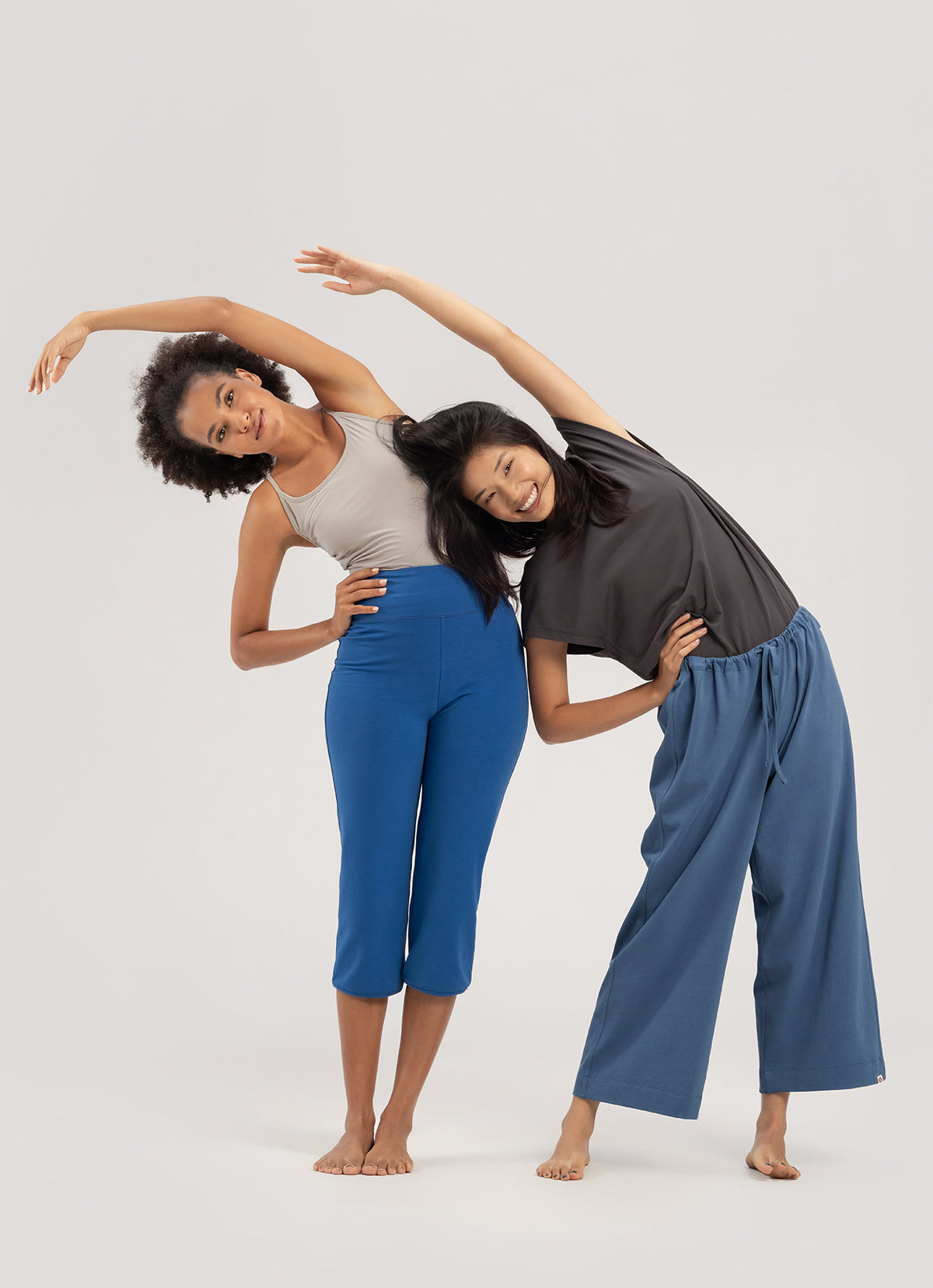 パンツ TELA Tied straight pants_Blue Horizon – BUDHI MUDRA JAPAN