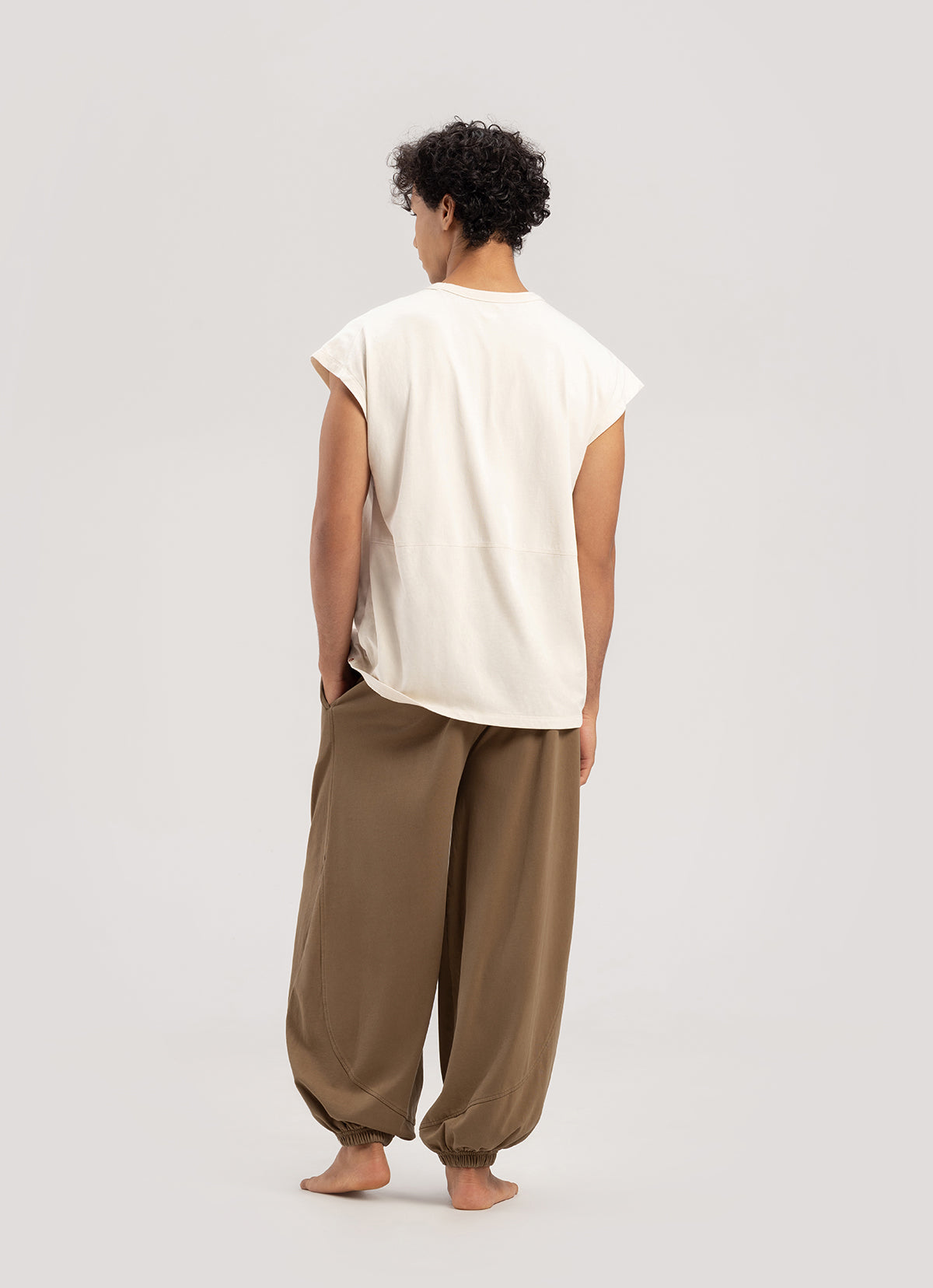 Vase short sleeve (Unisex)_Turtledove