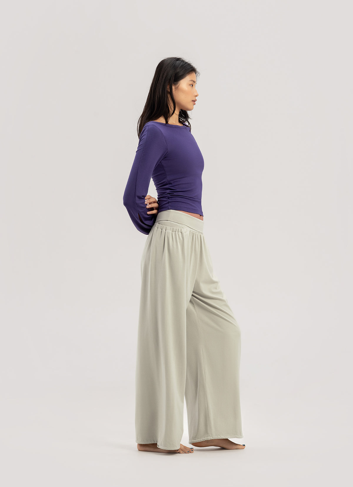 Melipat pants_Agate Gray