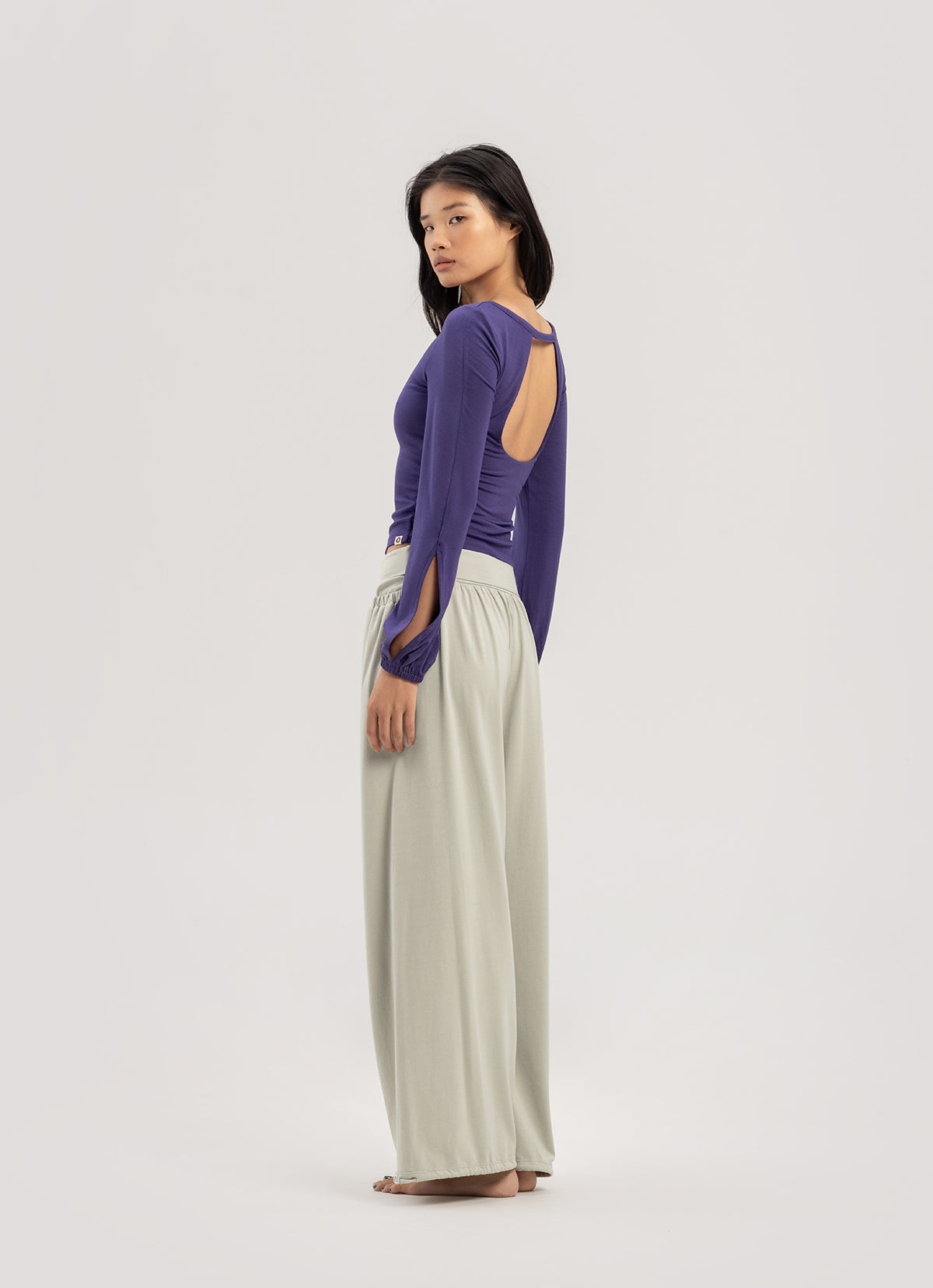 Melipat pants_Agate Gray