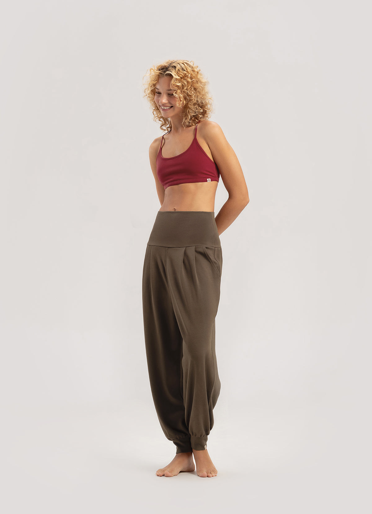 Fortune pants (Modal ver.)_Cocoa