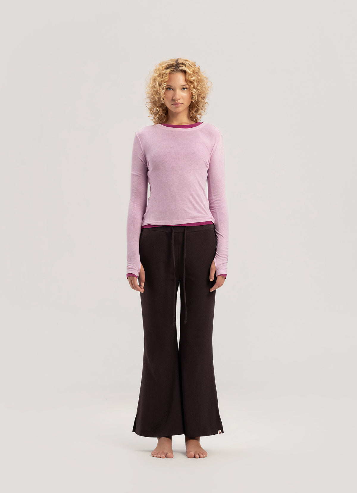 Easy long sleeve_Fragrant Lilac