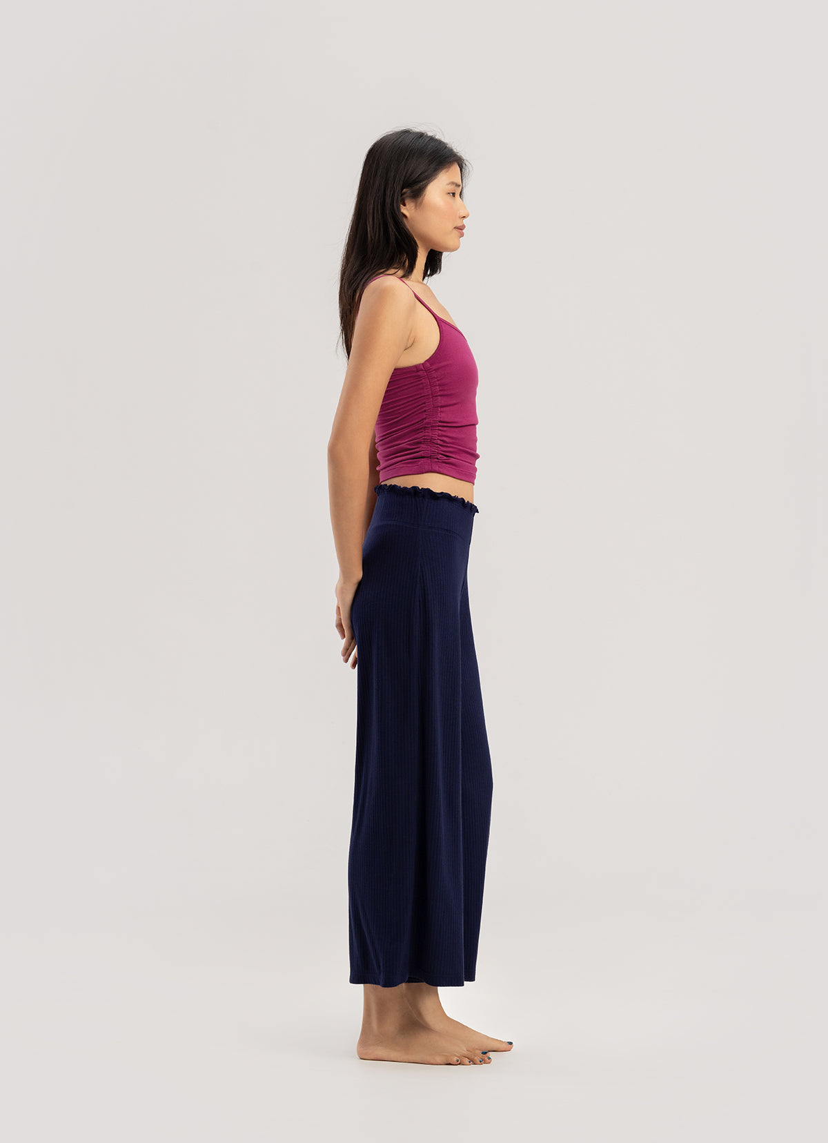 Ripple tank top_Boysenberry
