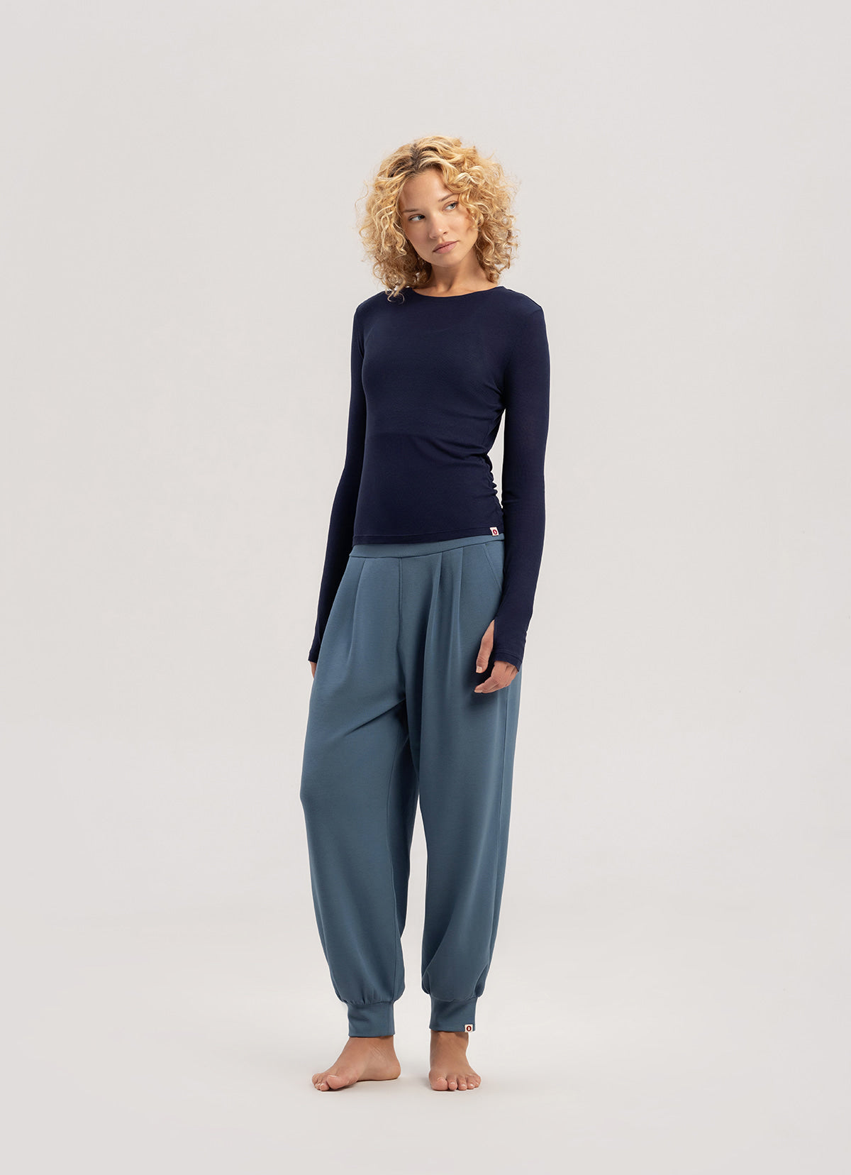 Easy long sleeve_Evening Blue