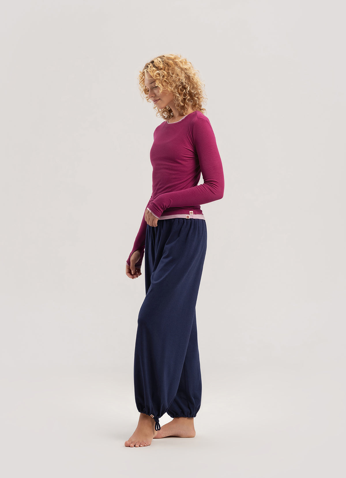 Easy long sleeve_Boysenberry