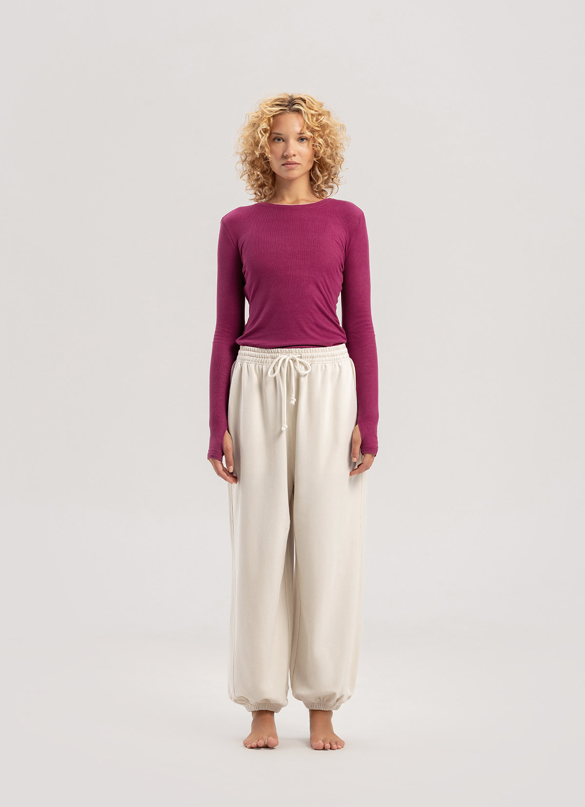 Easy long sleeve_Boysenberry