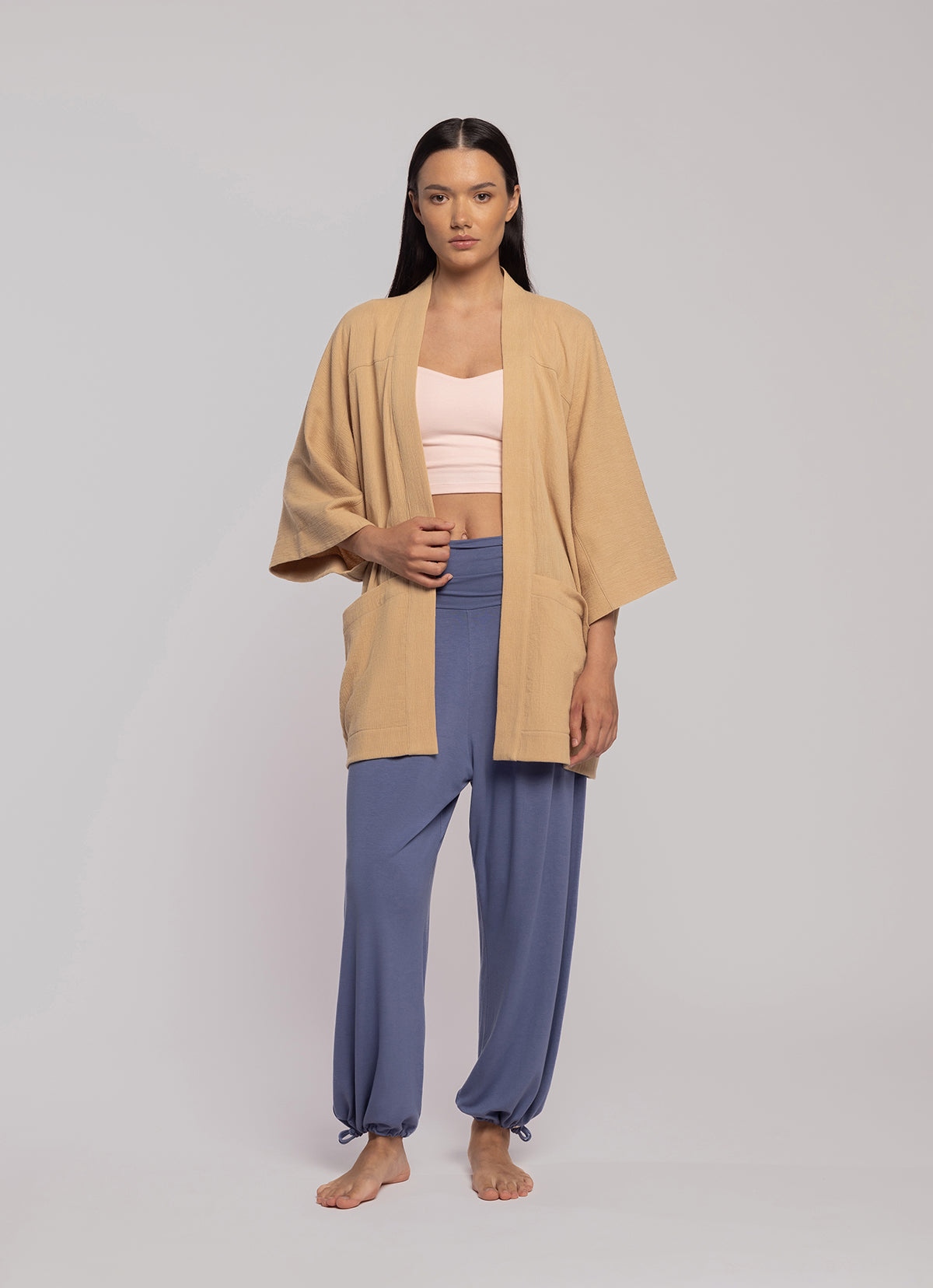 Saul robe_Beige