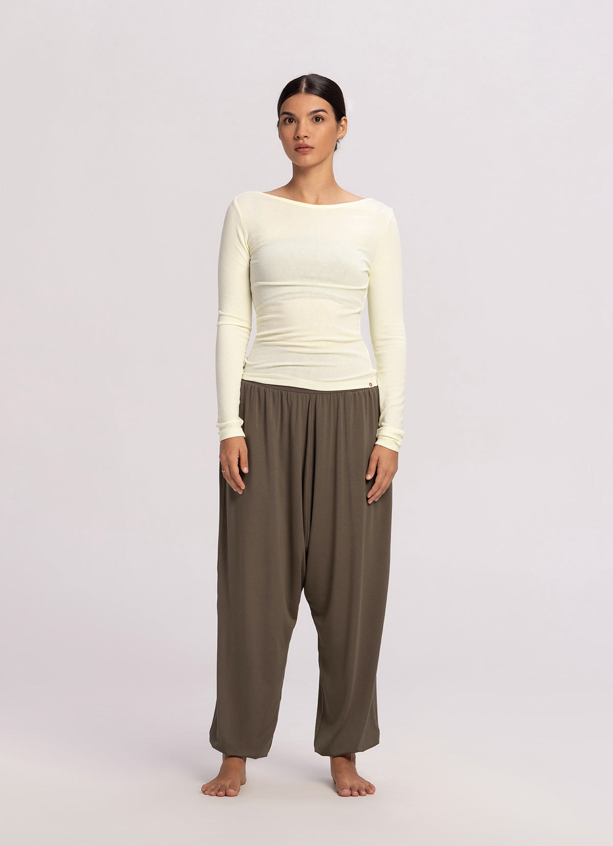 Soft boatneck long sleeve_Afterglow