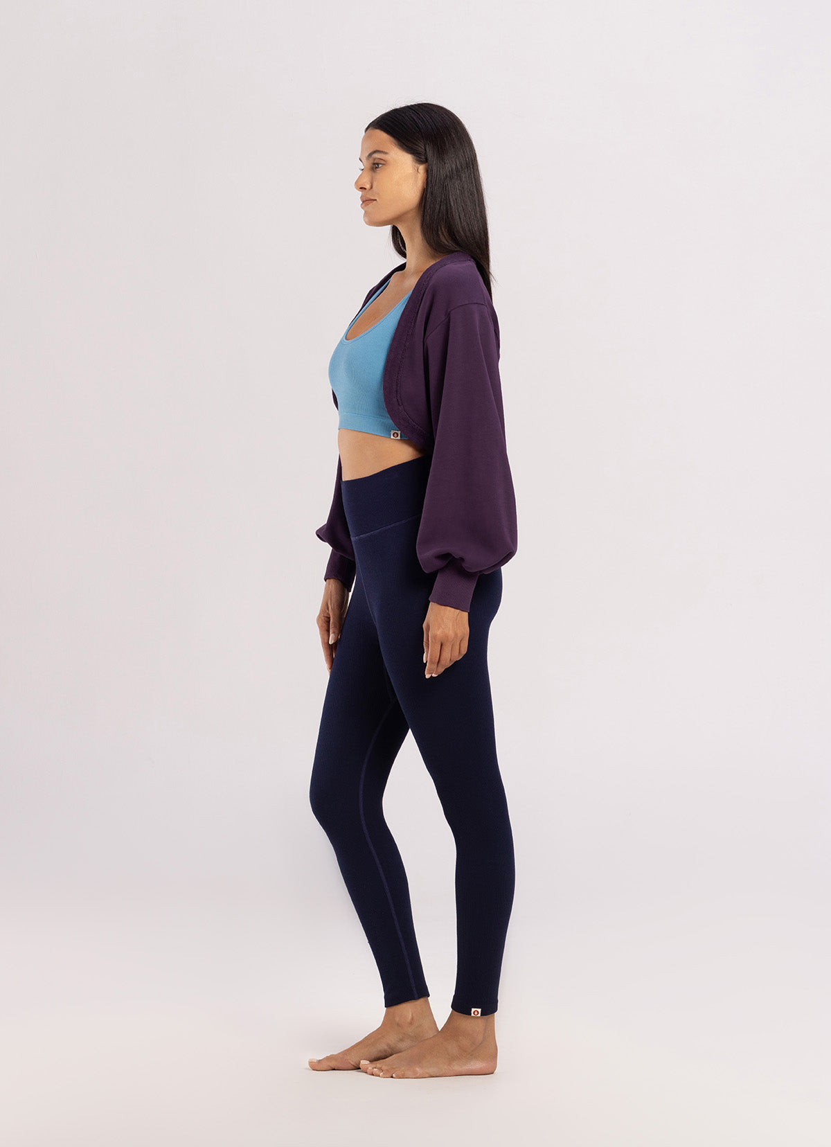Volume bolero jacket_Plum Perfect