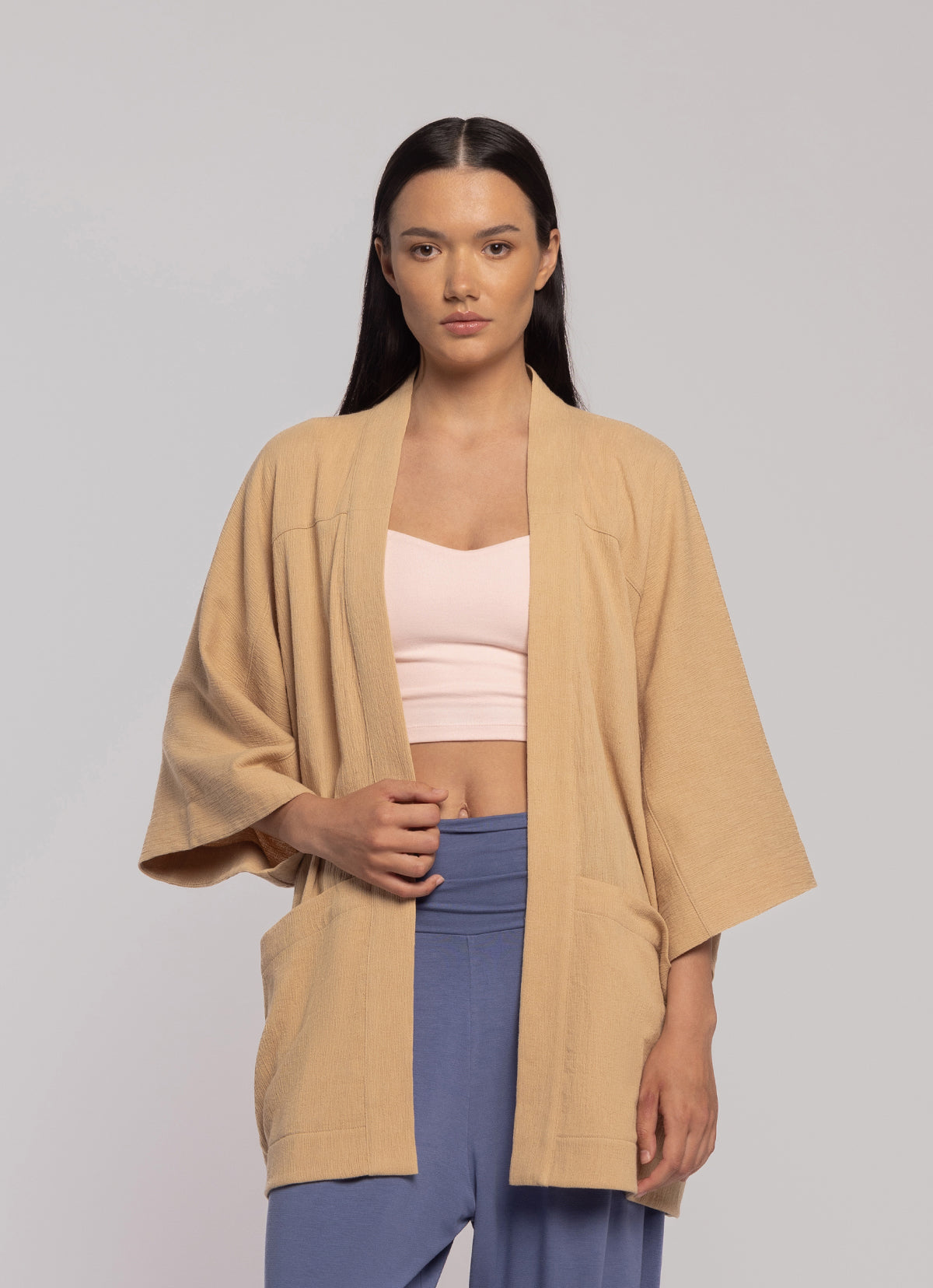 Saul robe_Beige