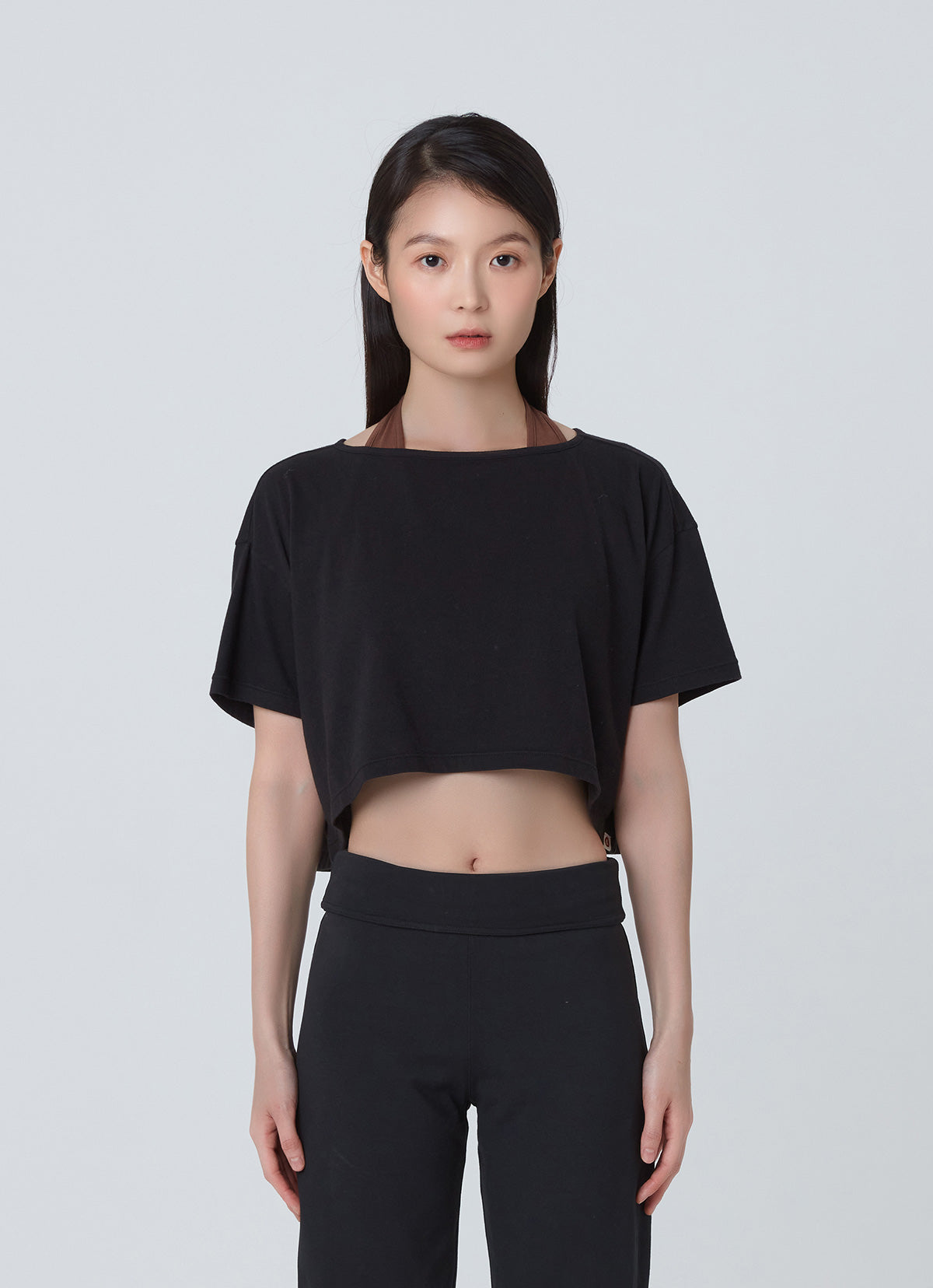 Medio short sleeve (Modal ver.)_Black