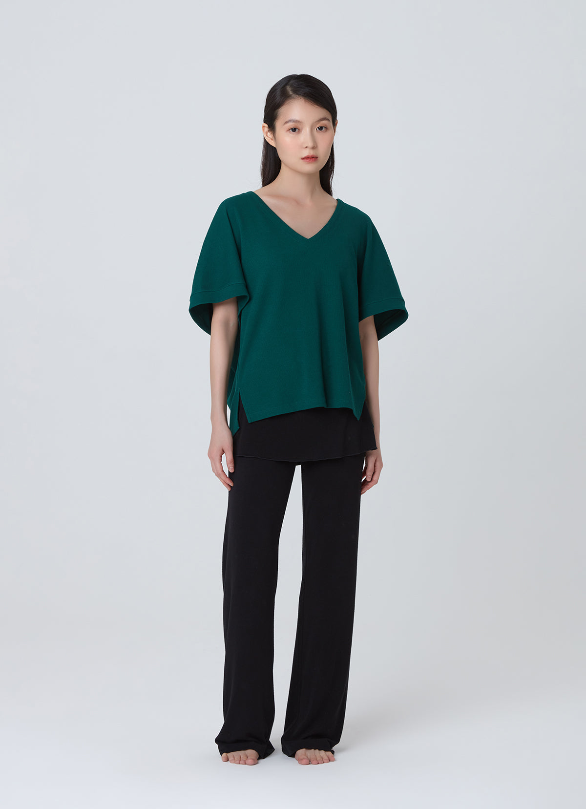 Manas short sleeve top_Botanical Garden