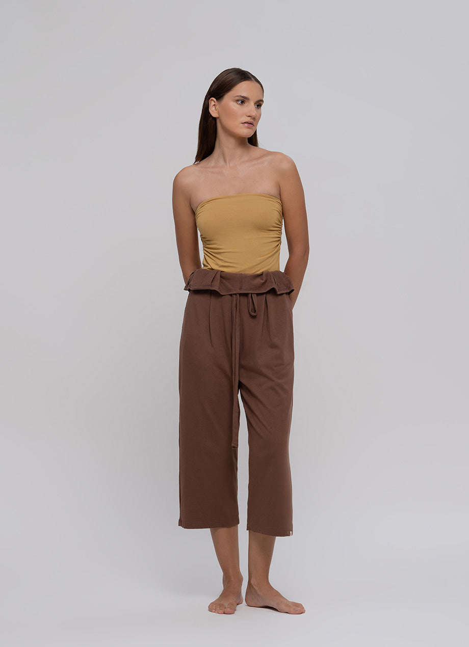 Folding pants_Downtown Brown