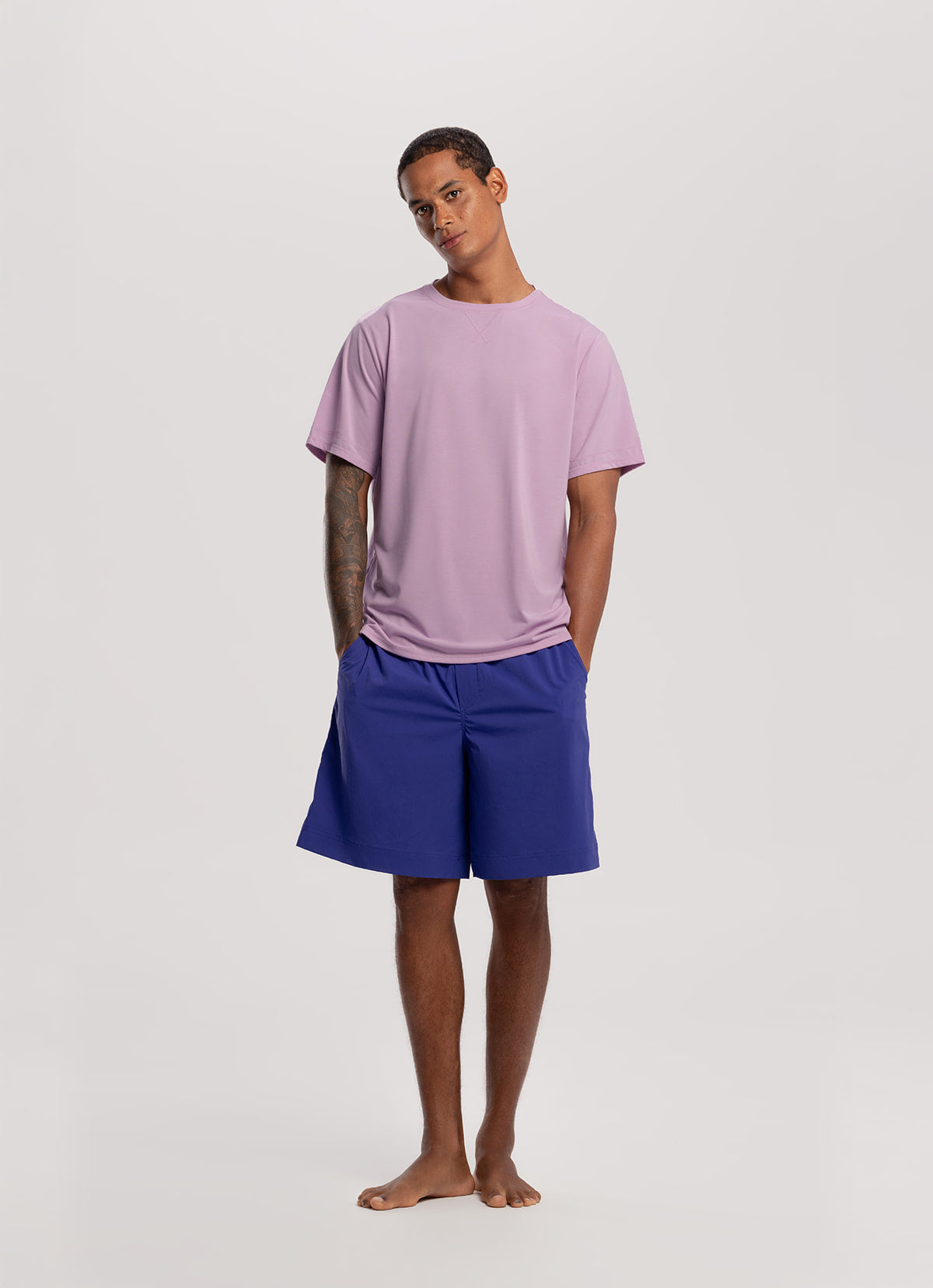 Prana short sleeve (for Men)_Fair Orchid