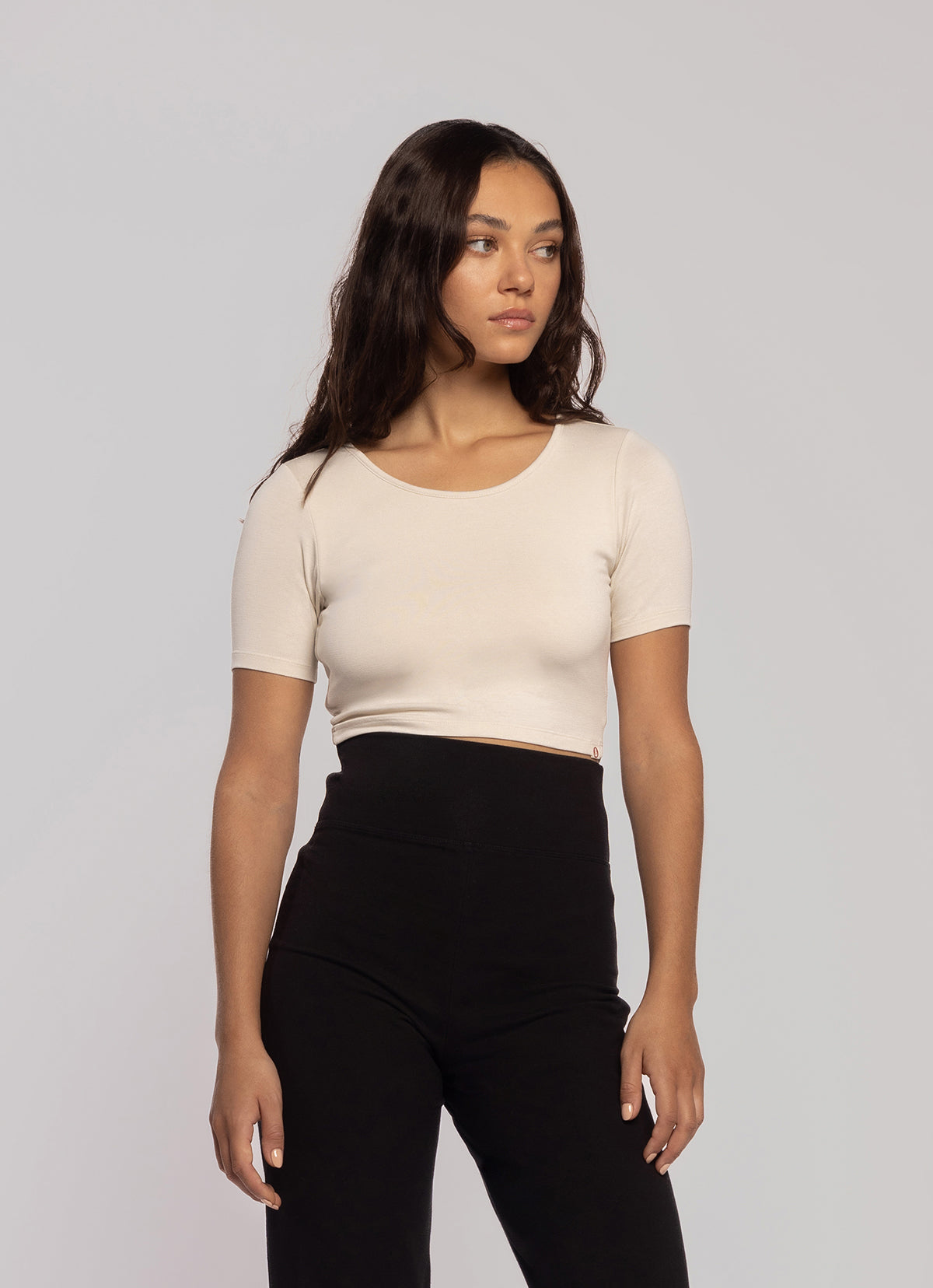 Oblong short sleeve_Turtledove