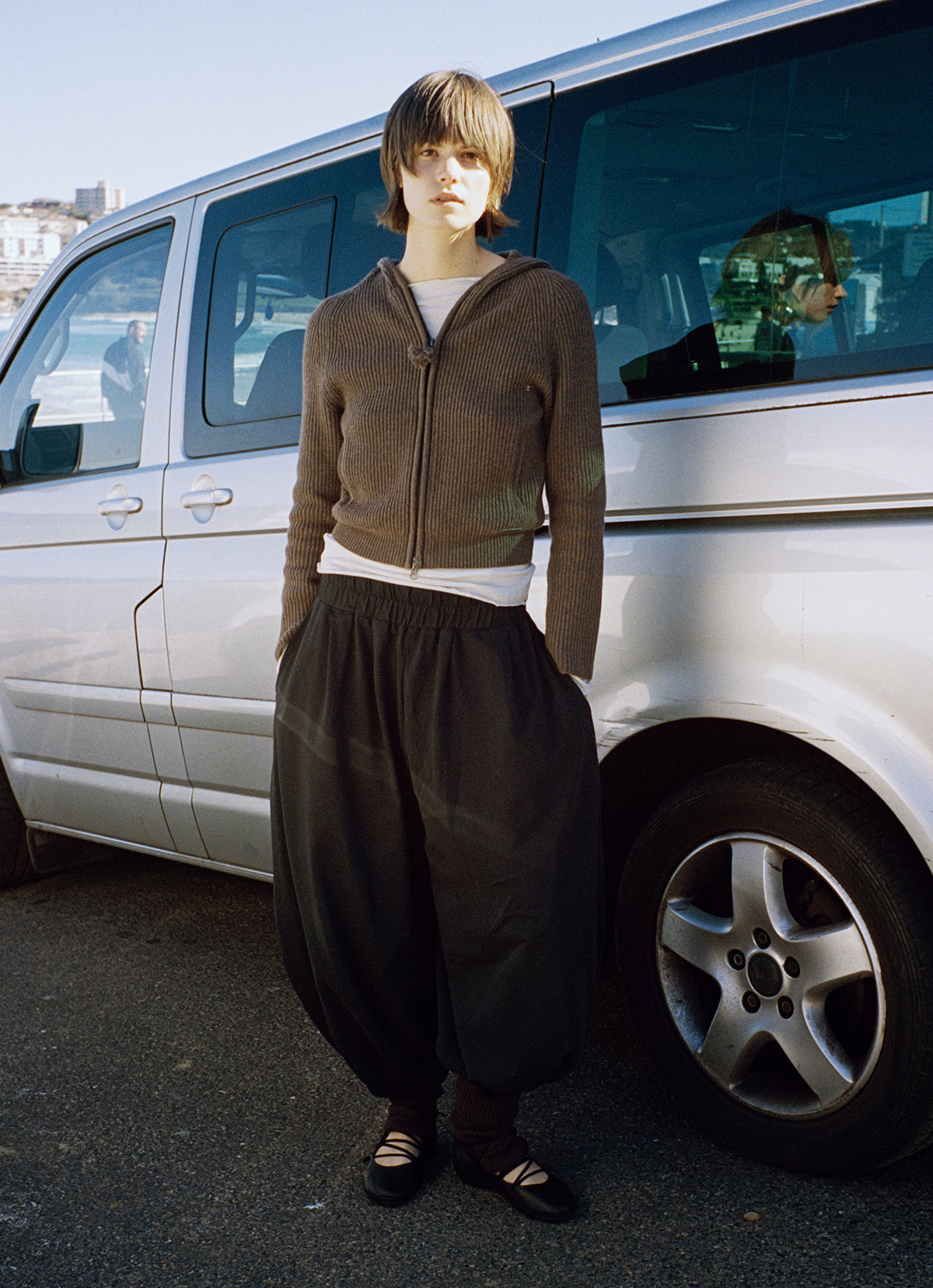 Marron pants (Unisex)_Black