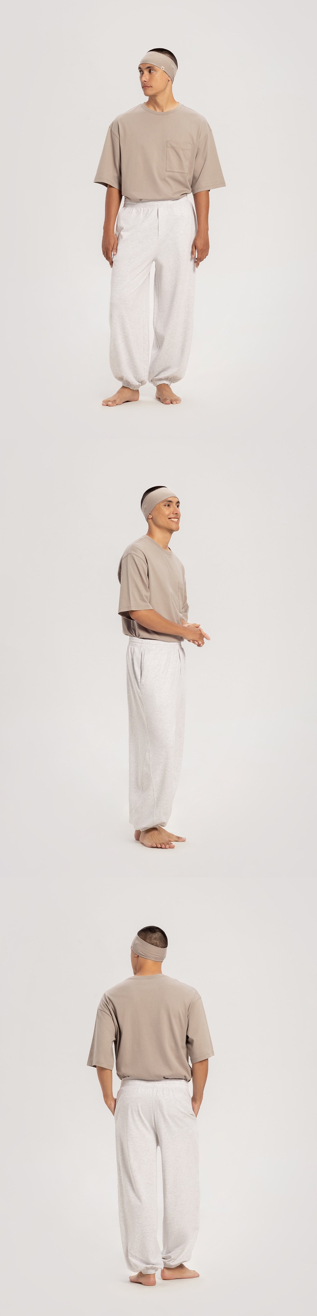 BM head band (Cotton ver.)_Grey