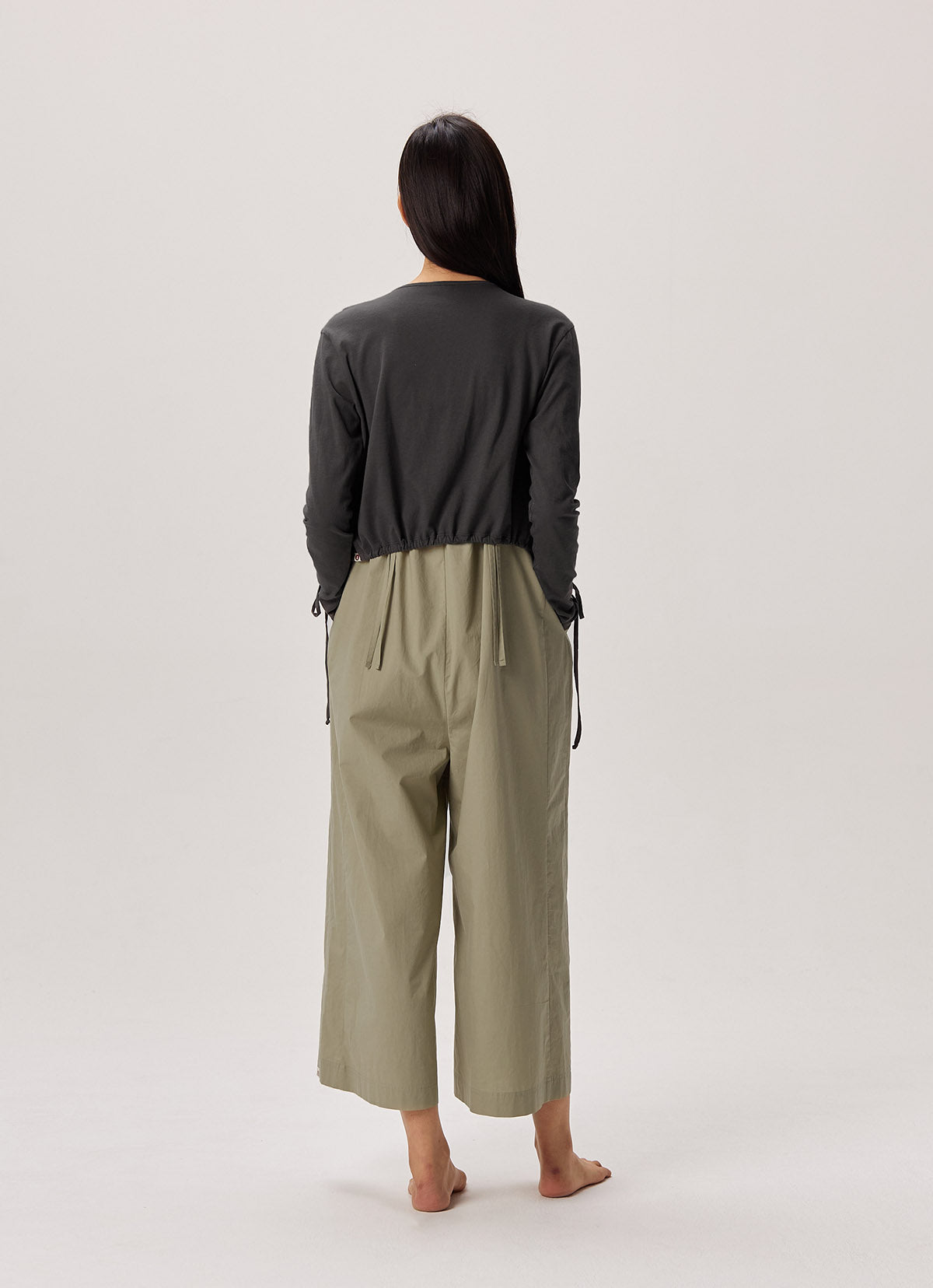 Wide overalls_Khaki