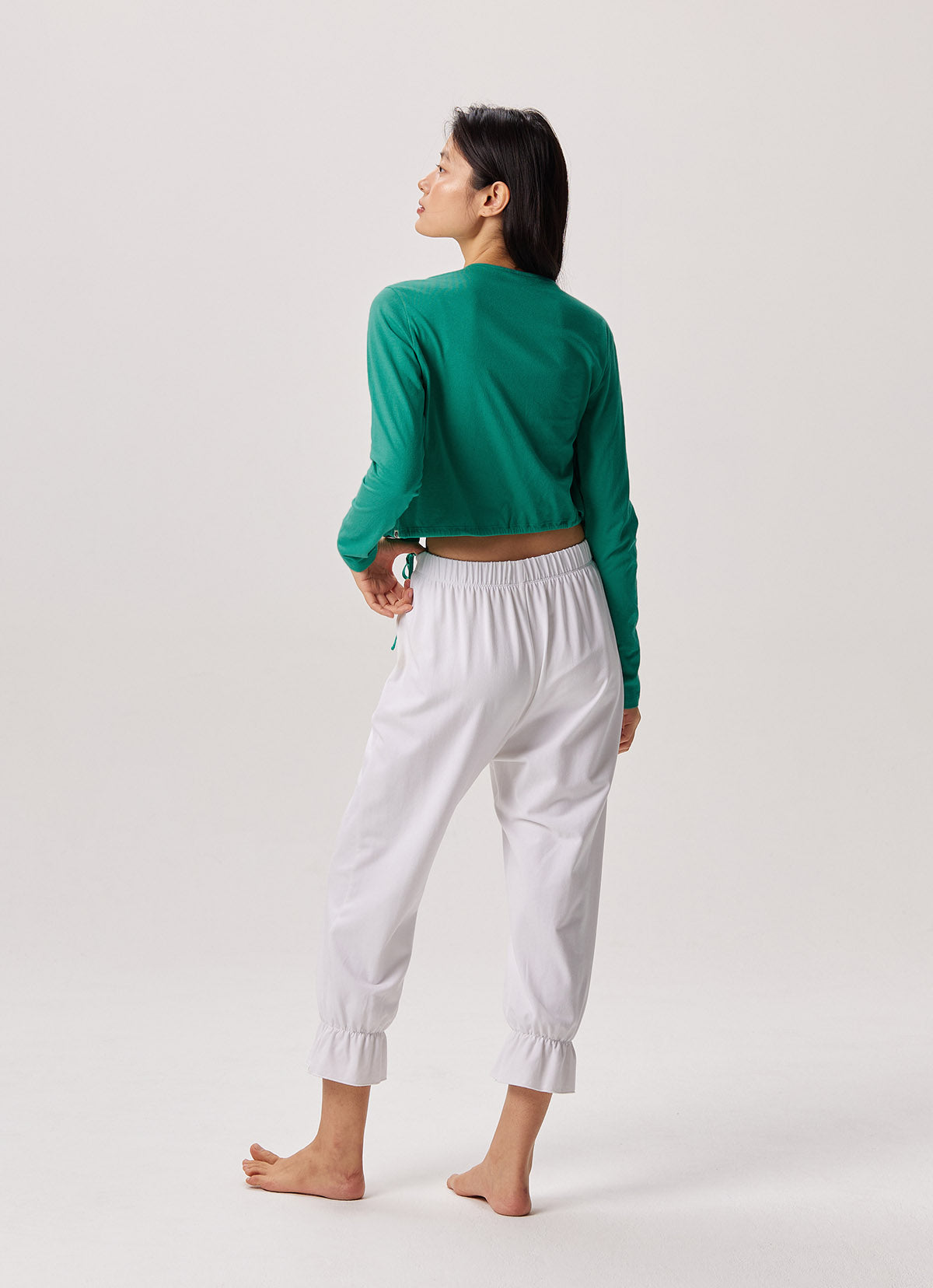 Tied cardigan_Viridis