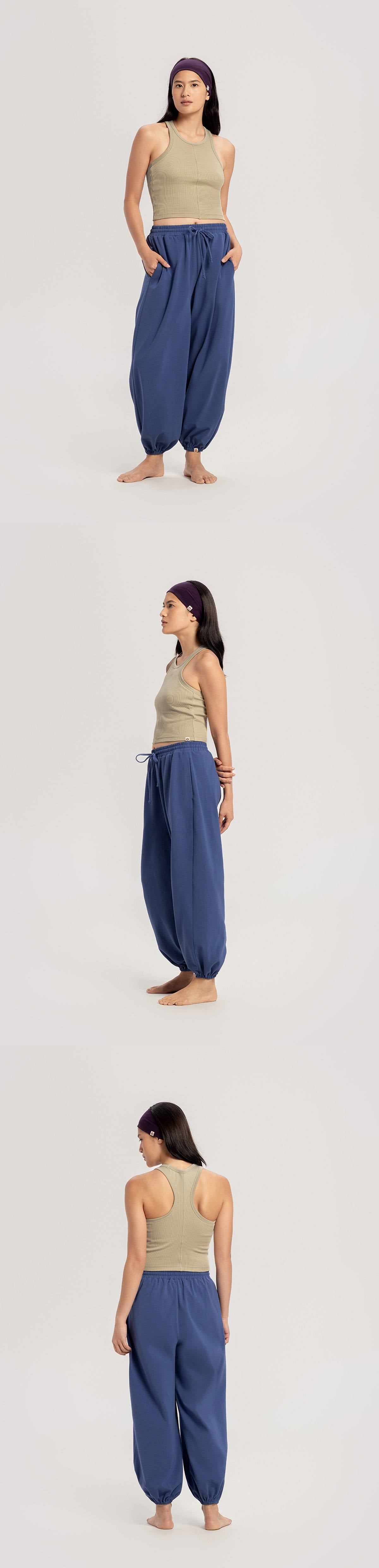 Racer rib tank top_Elm