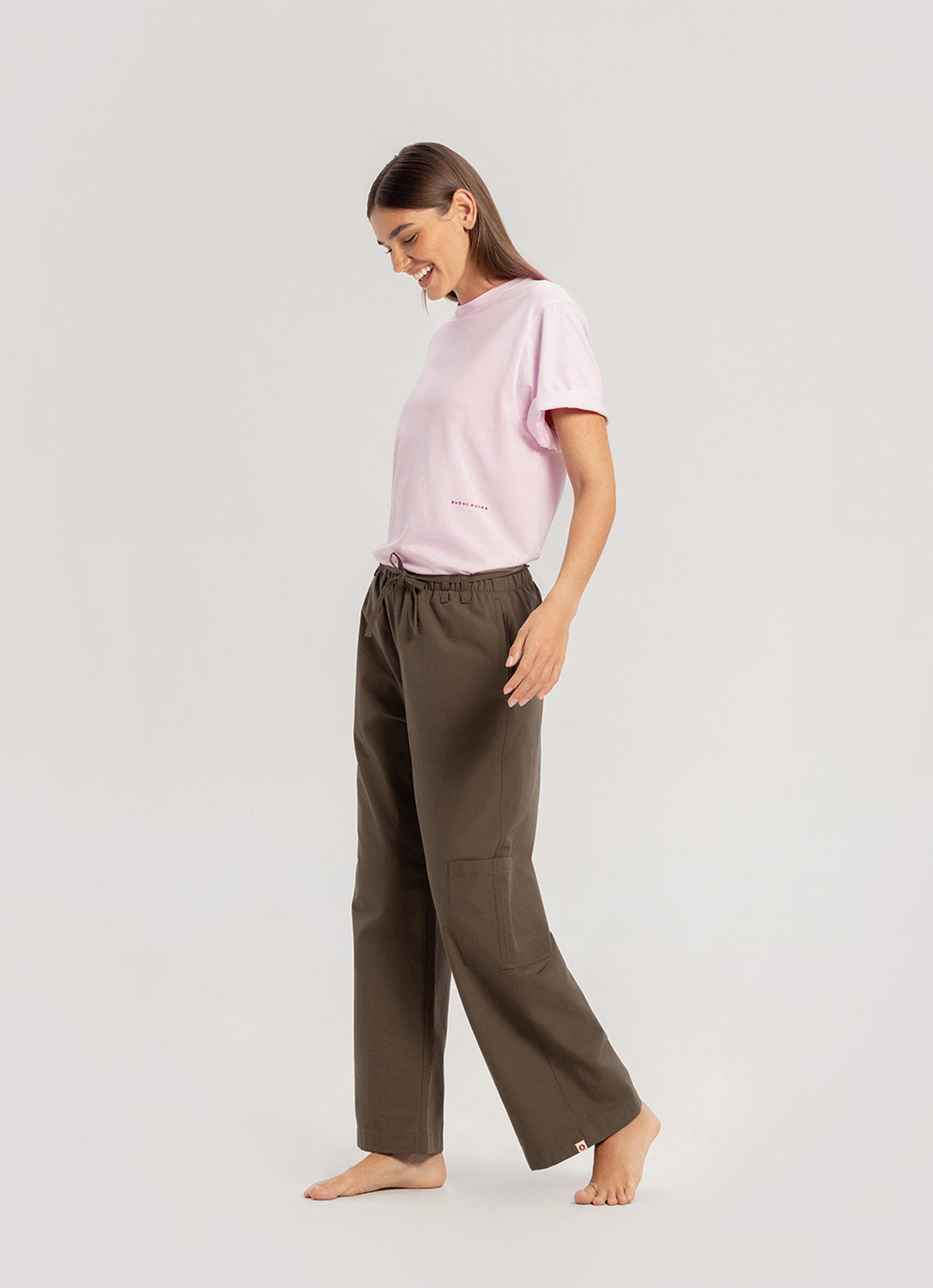 String pocket pants_Bungee Cord