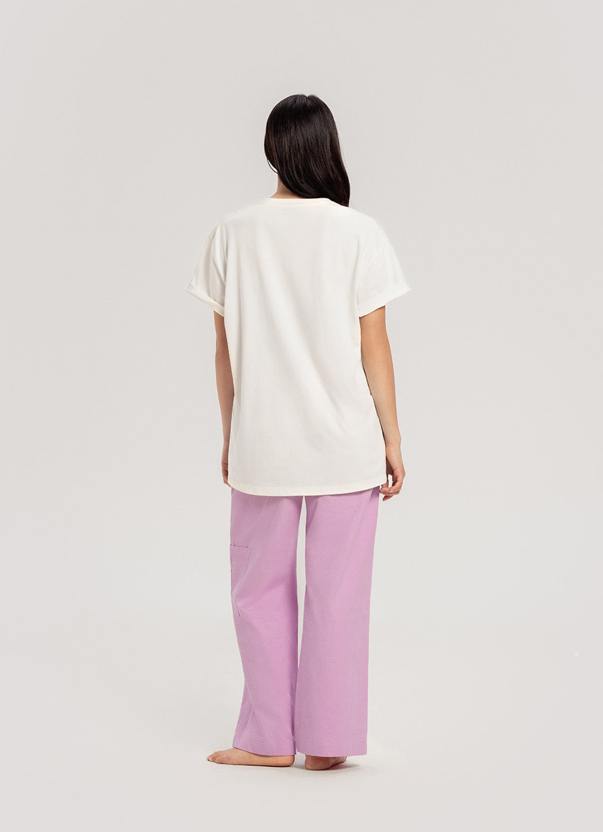 String pocket pants_Bonbon