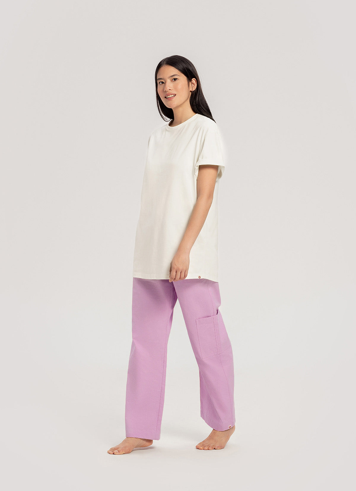 String pocket pants_Bonbon