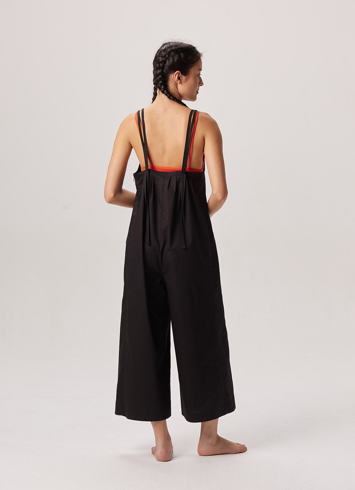 Wide overalls_Black