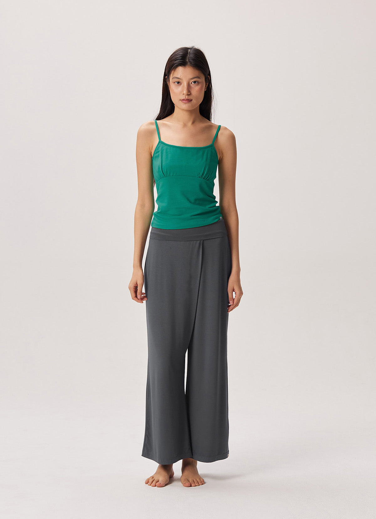 Little shirring tank top_Viridis