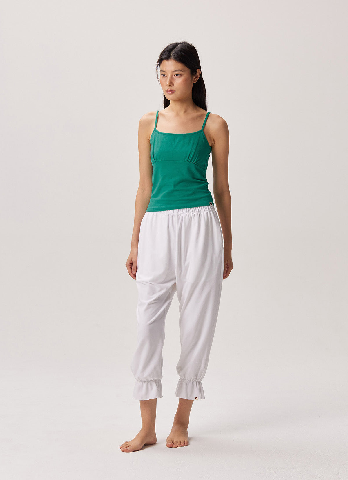 Little shirring tank top_Viridis
