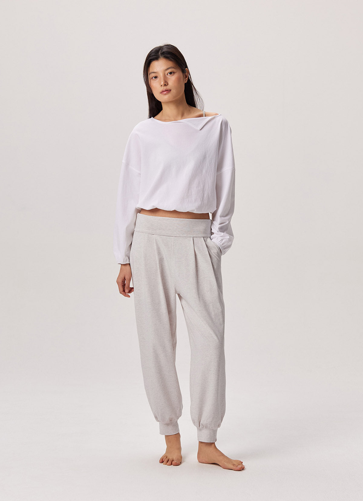 Luas long sleeve_White