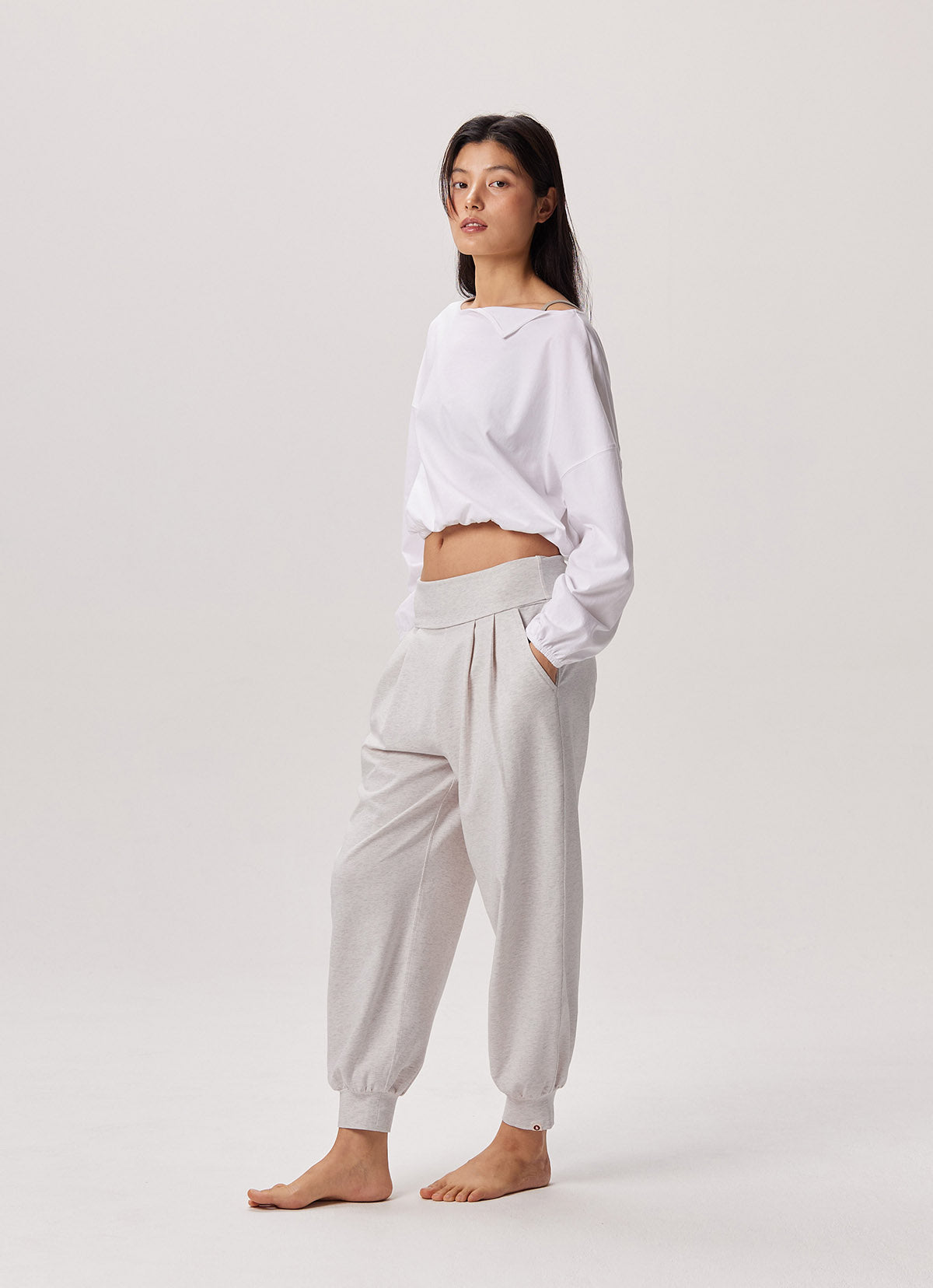 Luas long sleeve_White