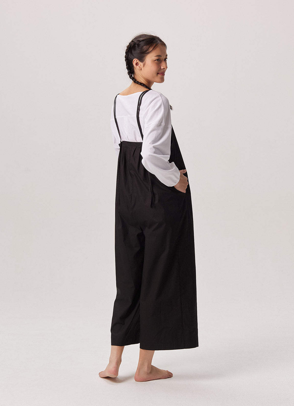 Wide overalls_Black