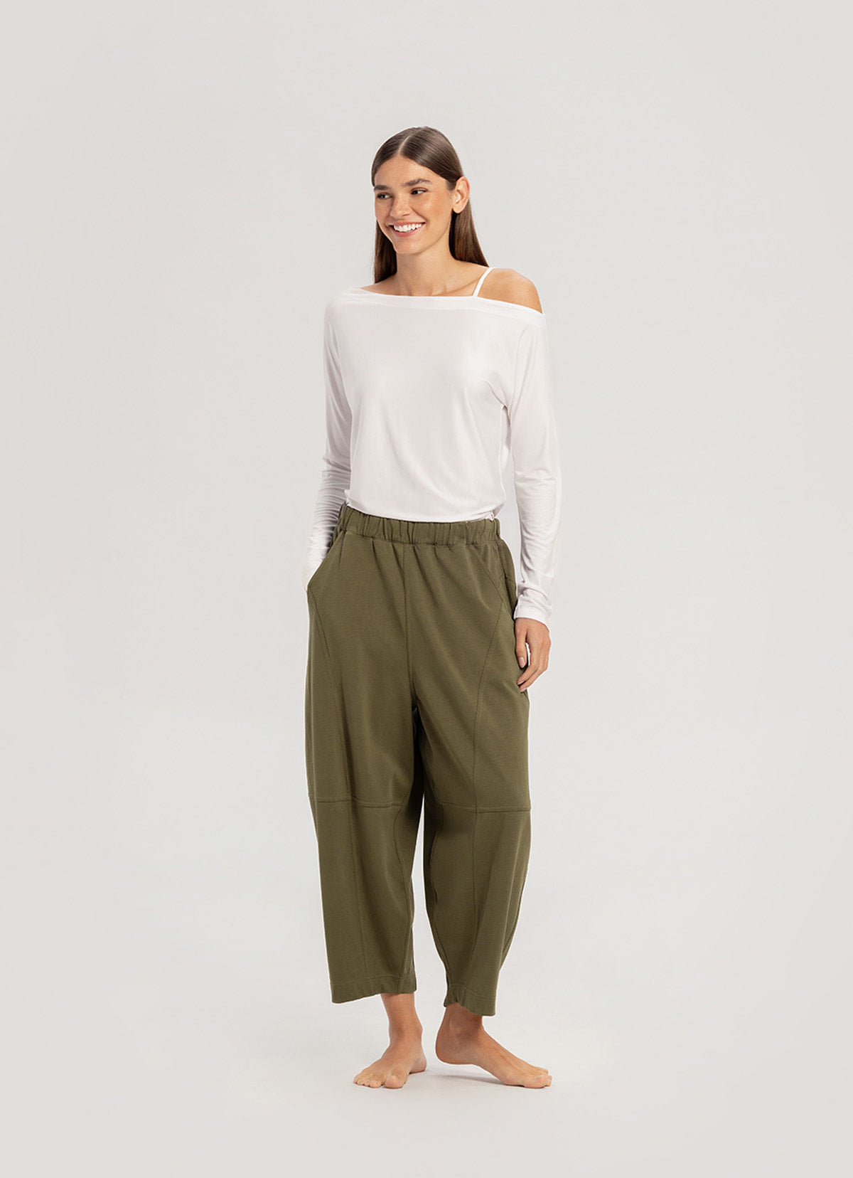 Mana pants_Winter Moss