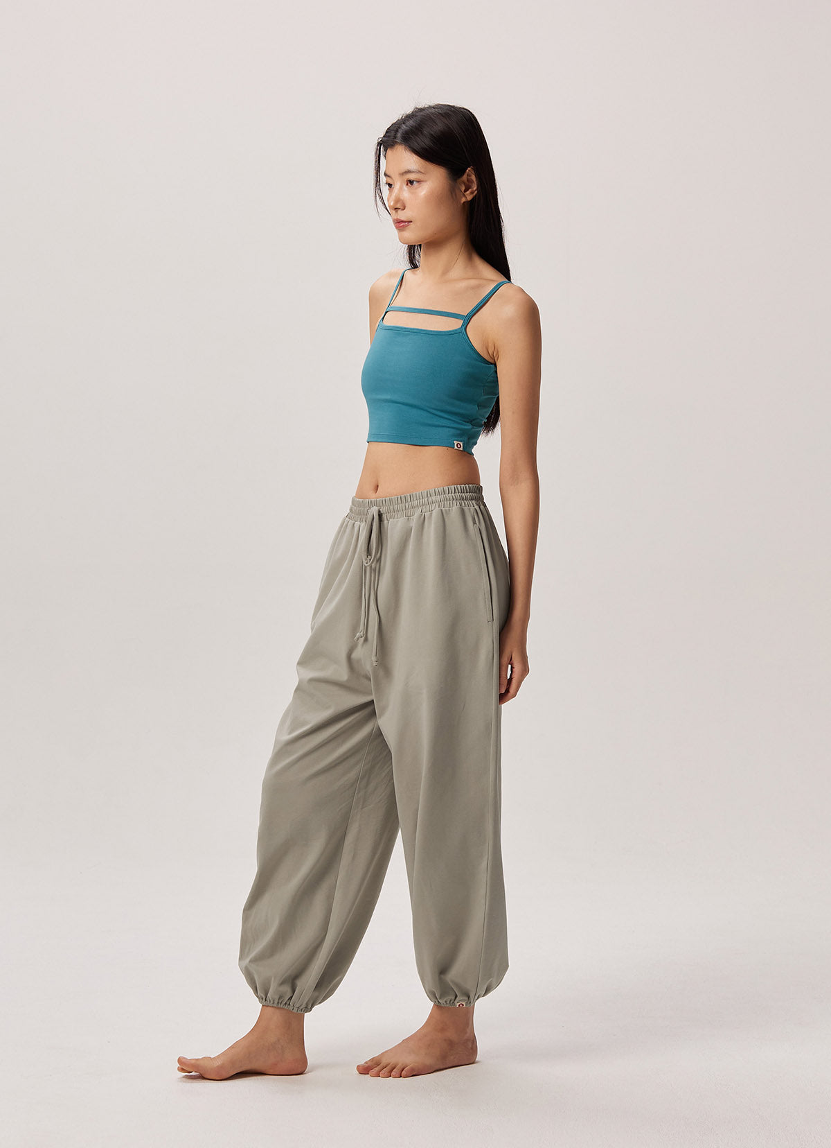 Horizon tank top_Pagoda Blue
