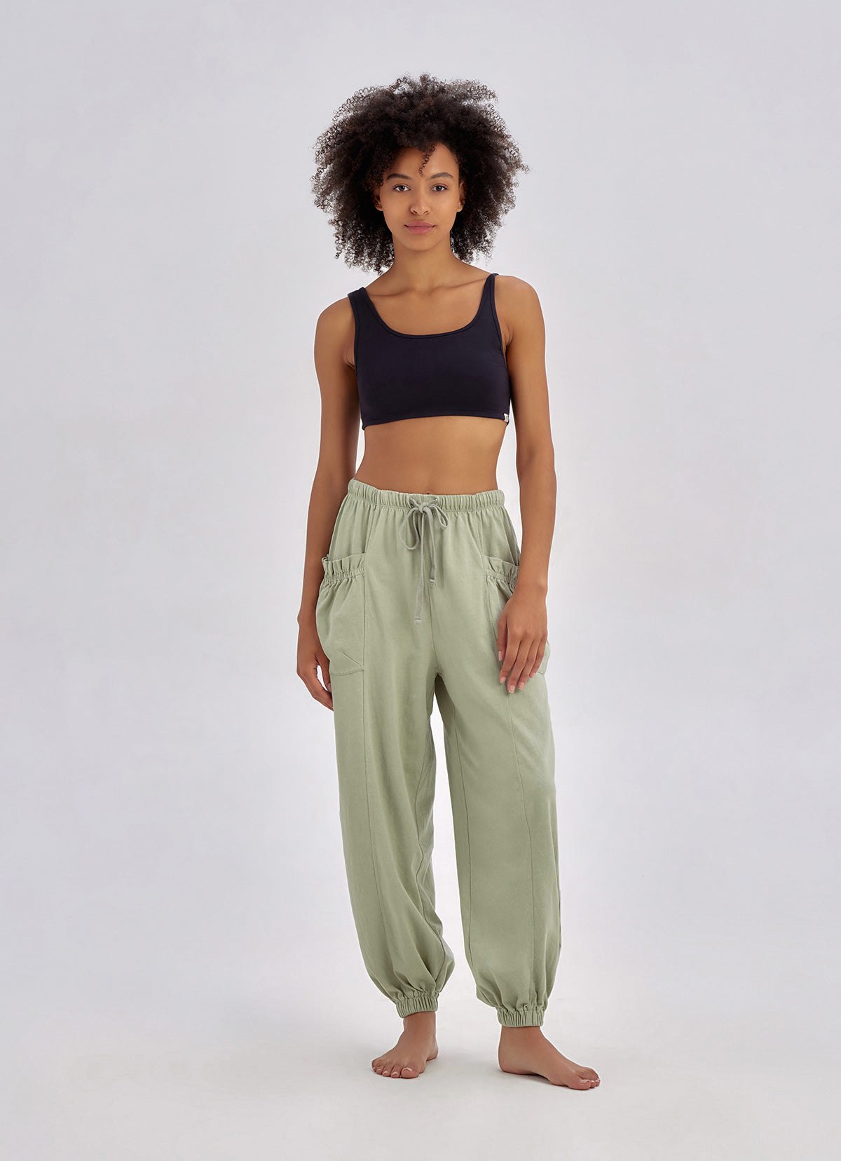 Futo jogger pants_Tea