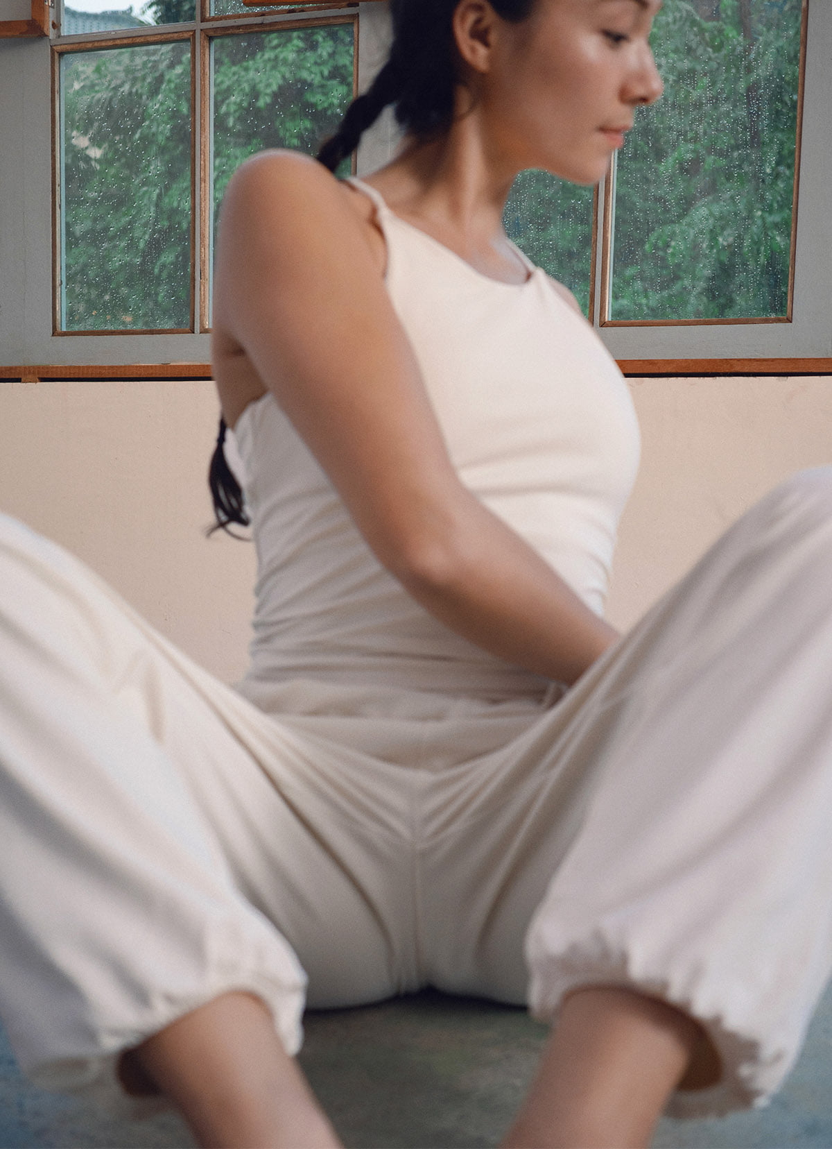 [Movement Line] Nava pants_Light Gray