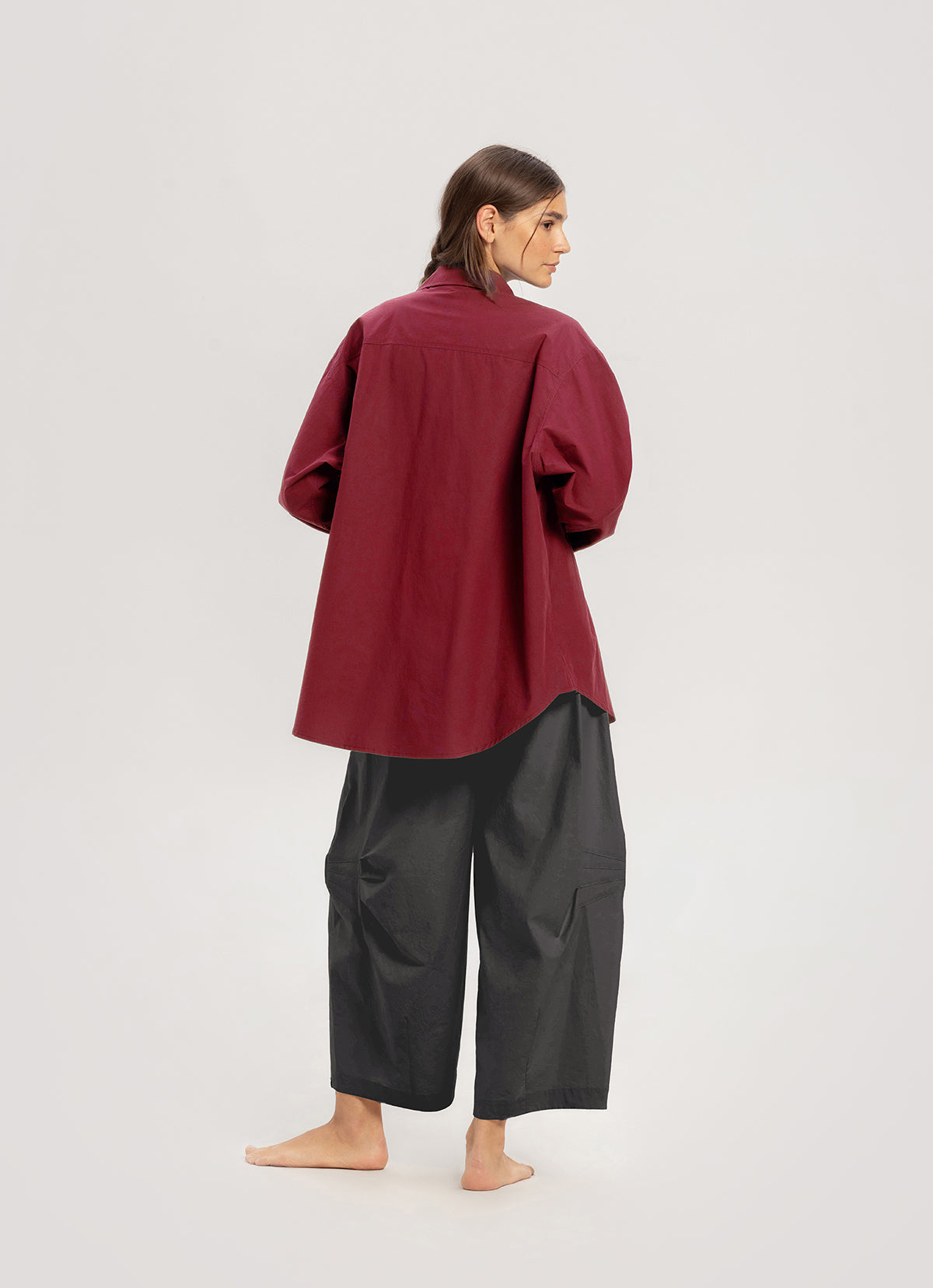 Overfit pocket shirts (Unisex)_Lava falls