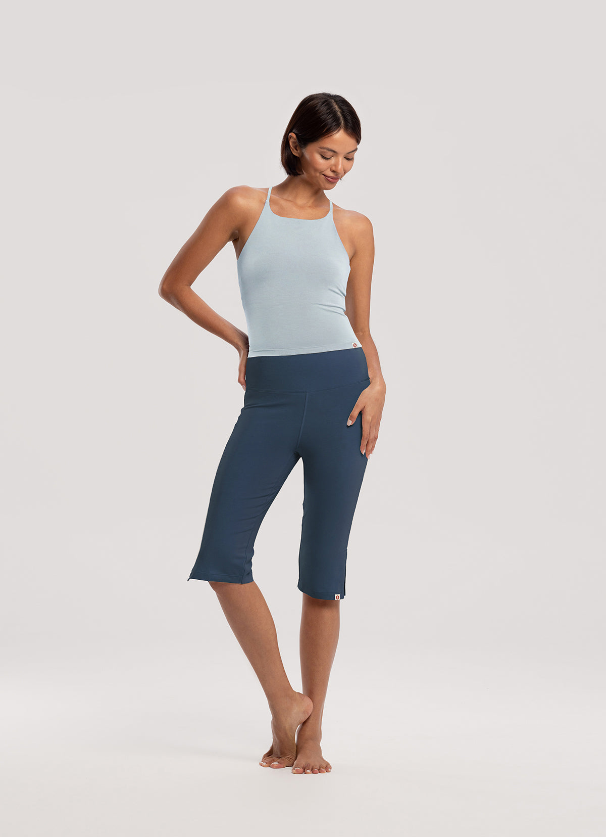 [Movement Line] Triangle tank top_Niagara Mist