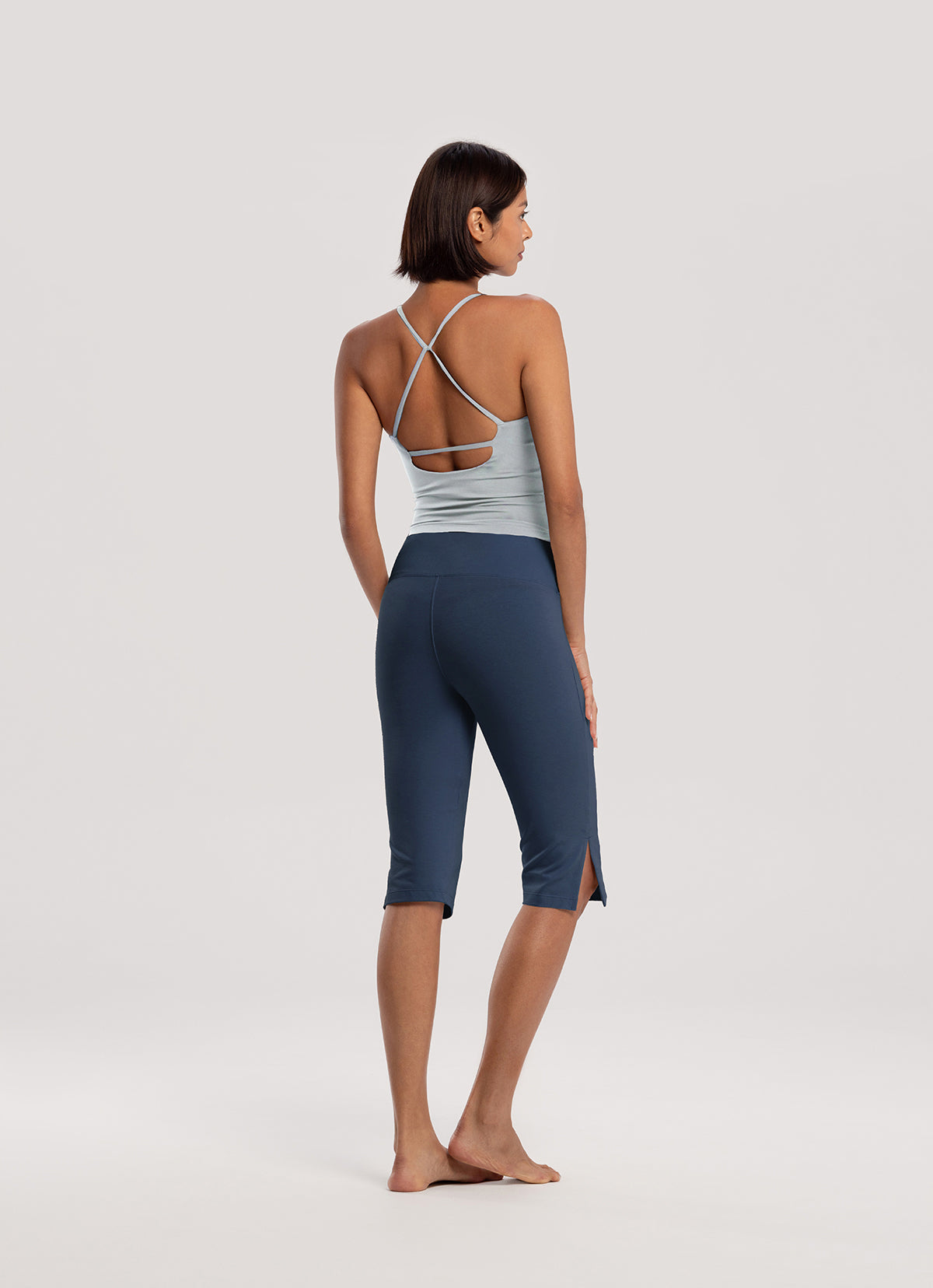 [Movement Line] Triangle tank top_Niagara Mist