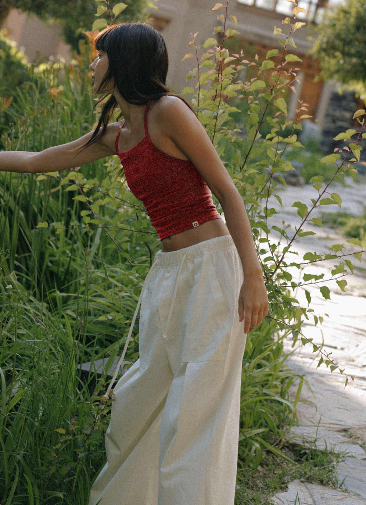 Baka string pants (Unisex)_Tofu