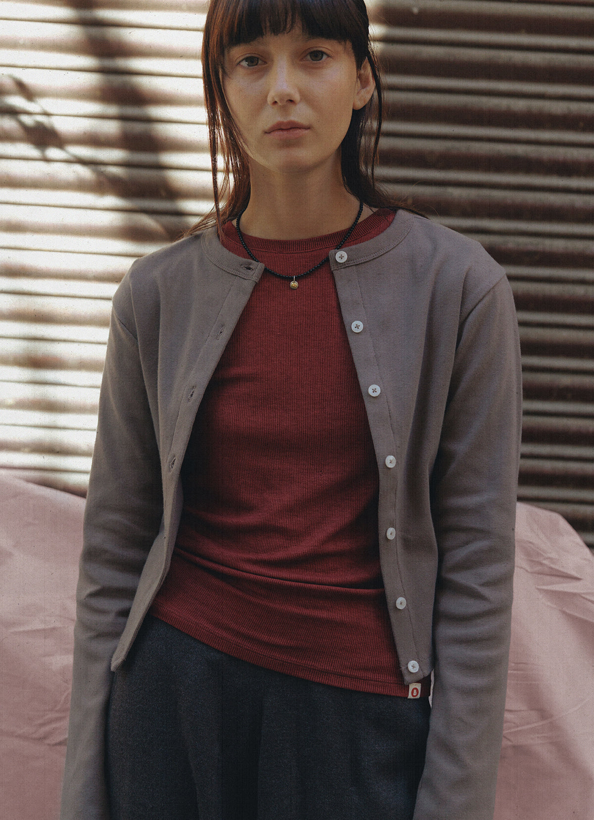 Essential cardigan_Morel
