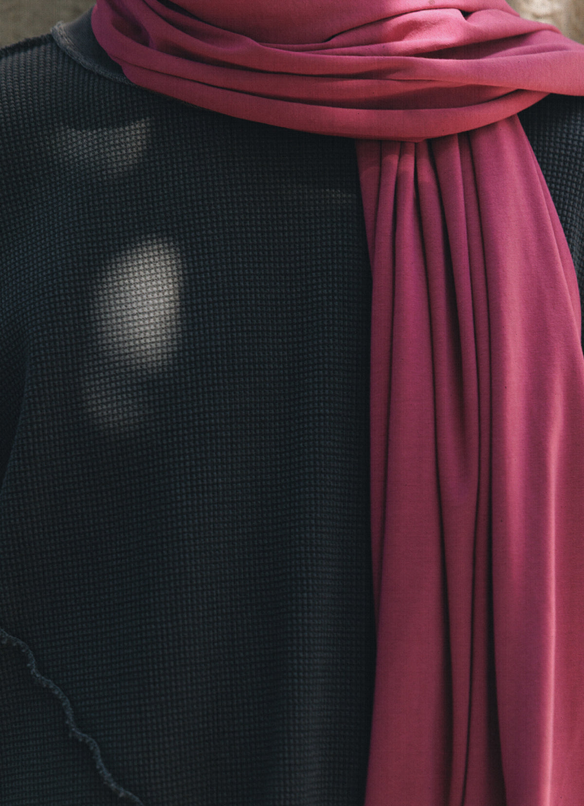 Soft muffler_Raspberry Radiance