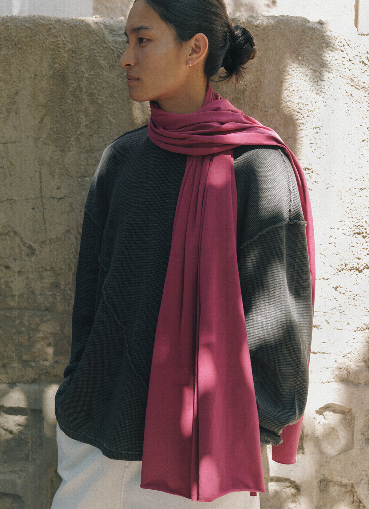 Soft muffler_Raspberry Radiance