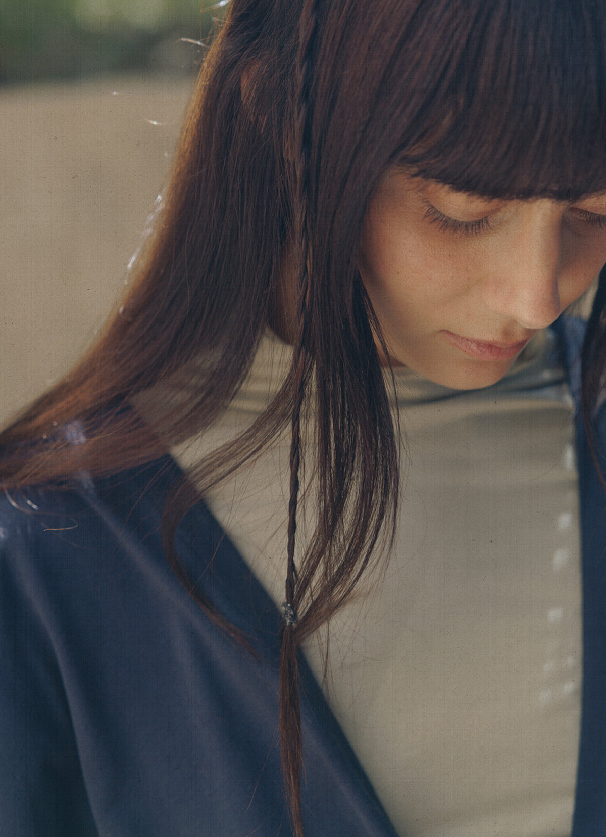 Sailor turtleneck long sleeve_Moss Gray