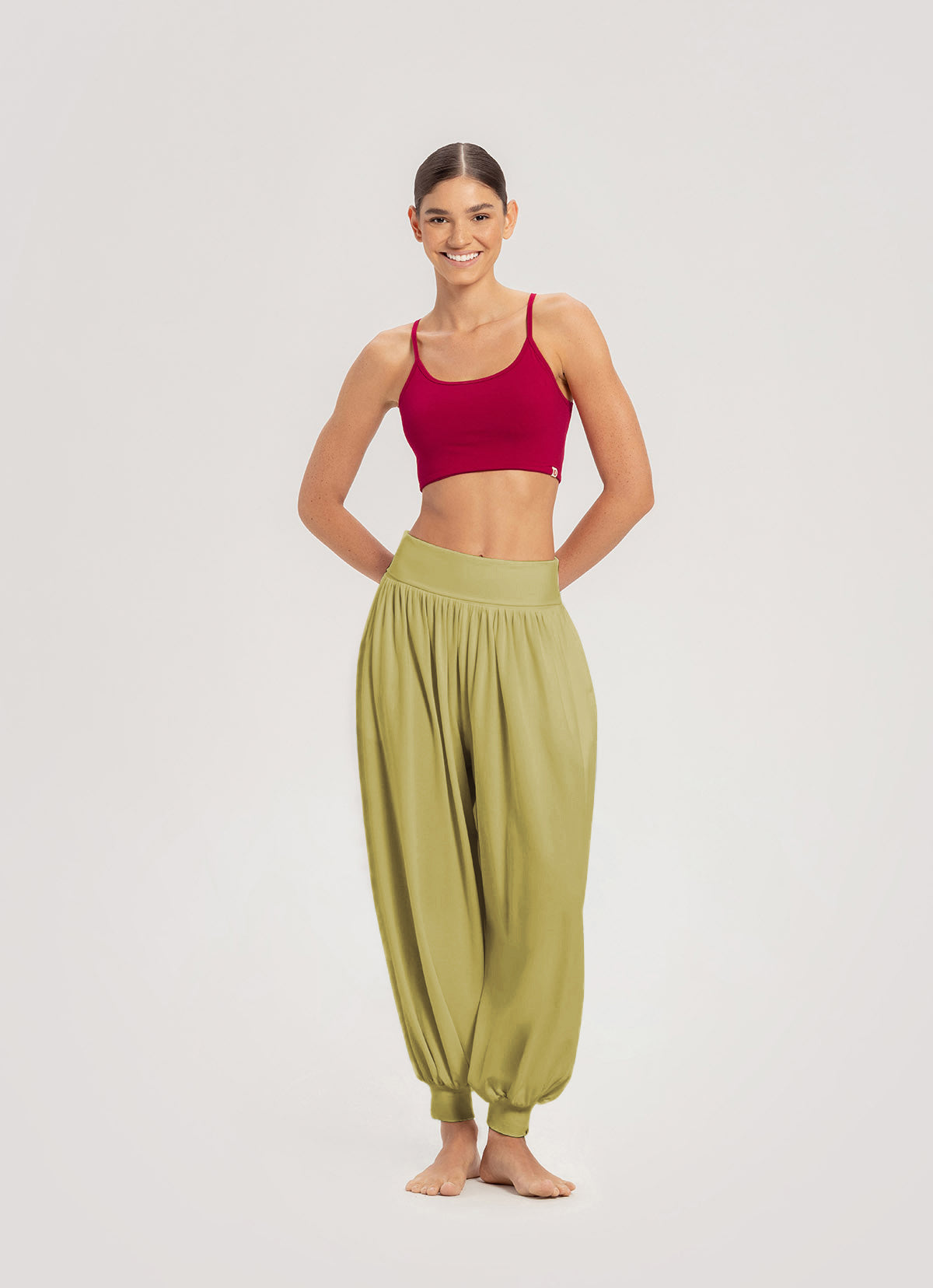 Labu pants_Leek Green